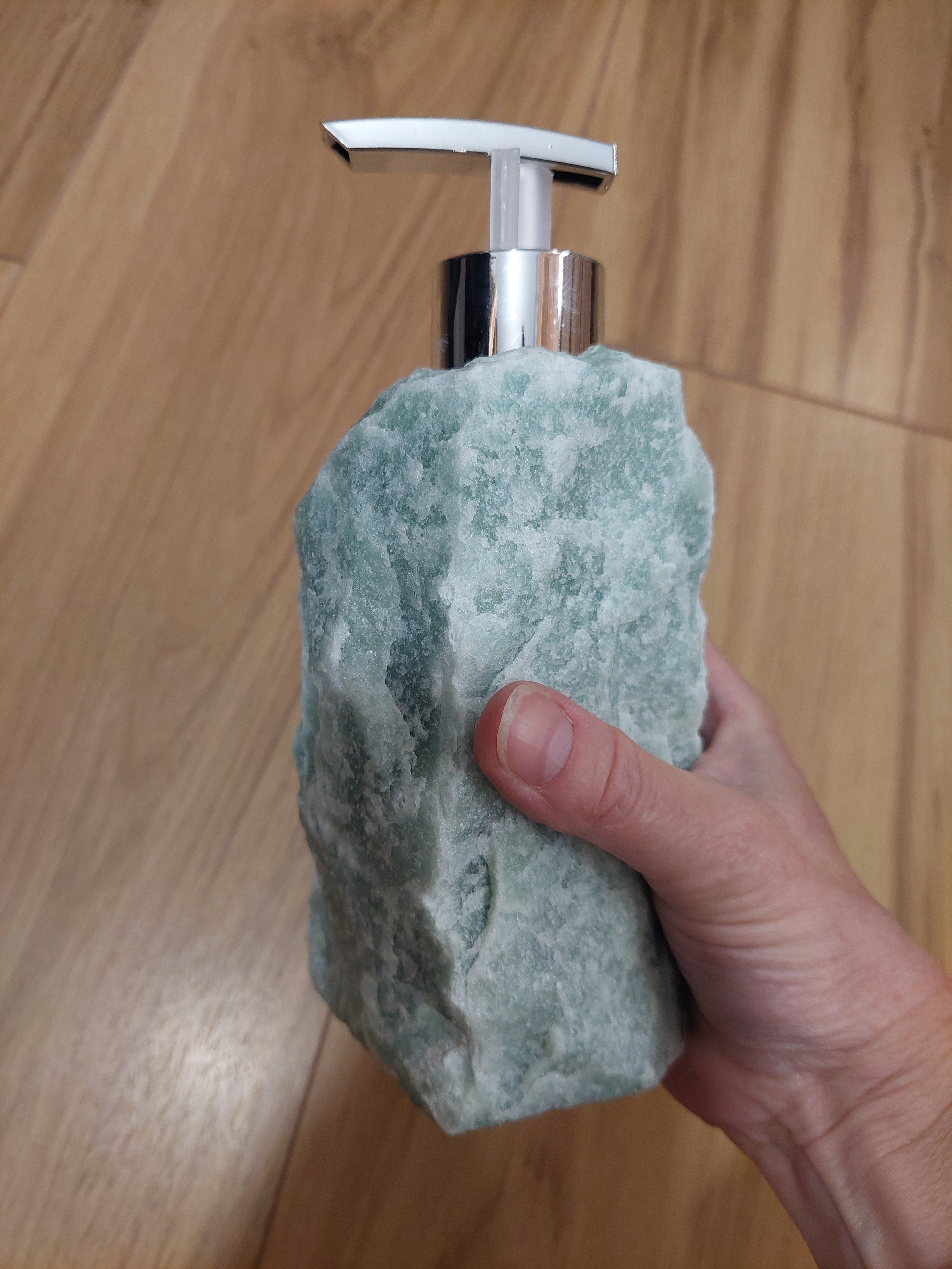 Green Aventurine Soap Dispenser