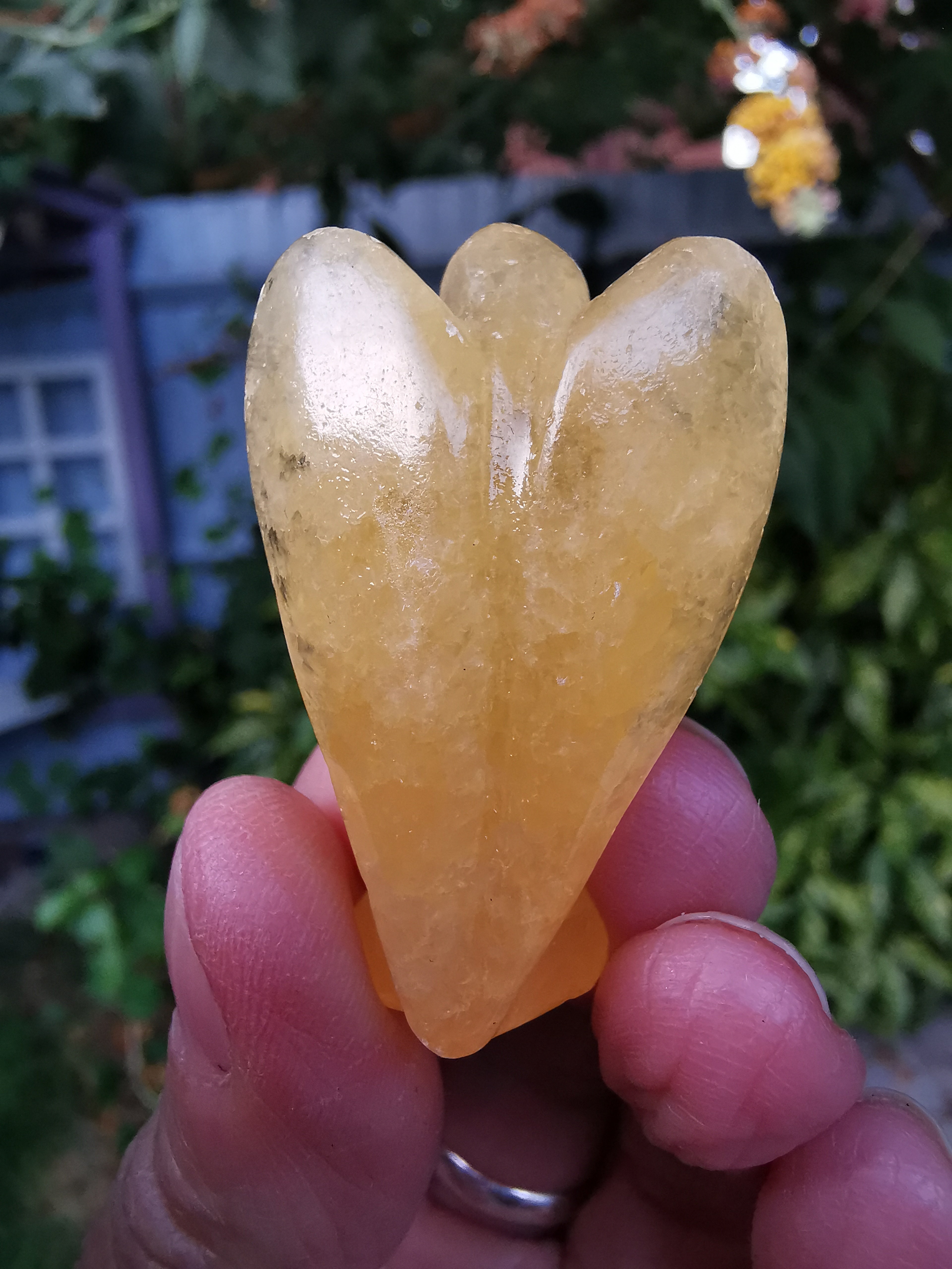 Orange Calcite Angel - 4cm