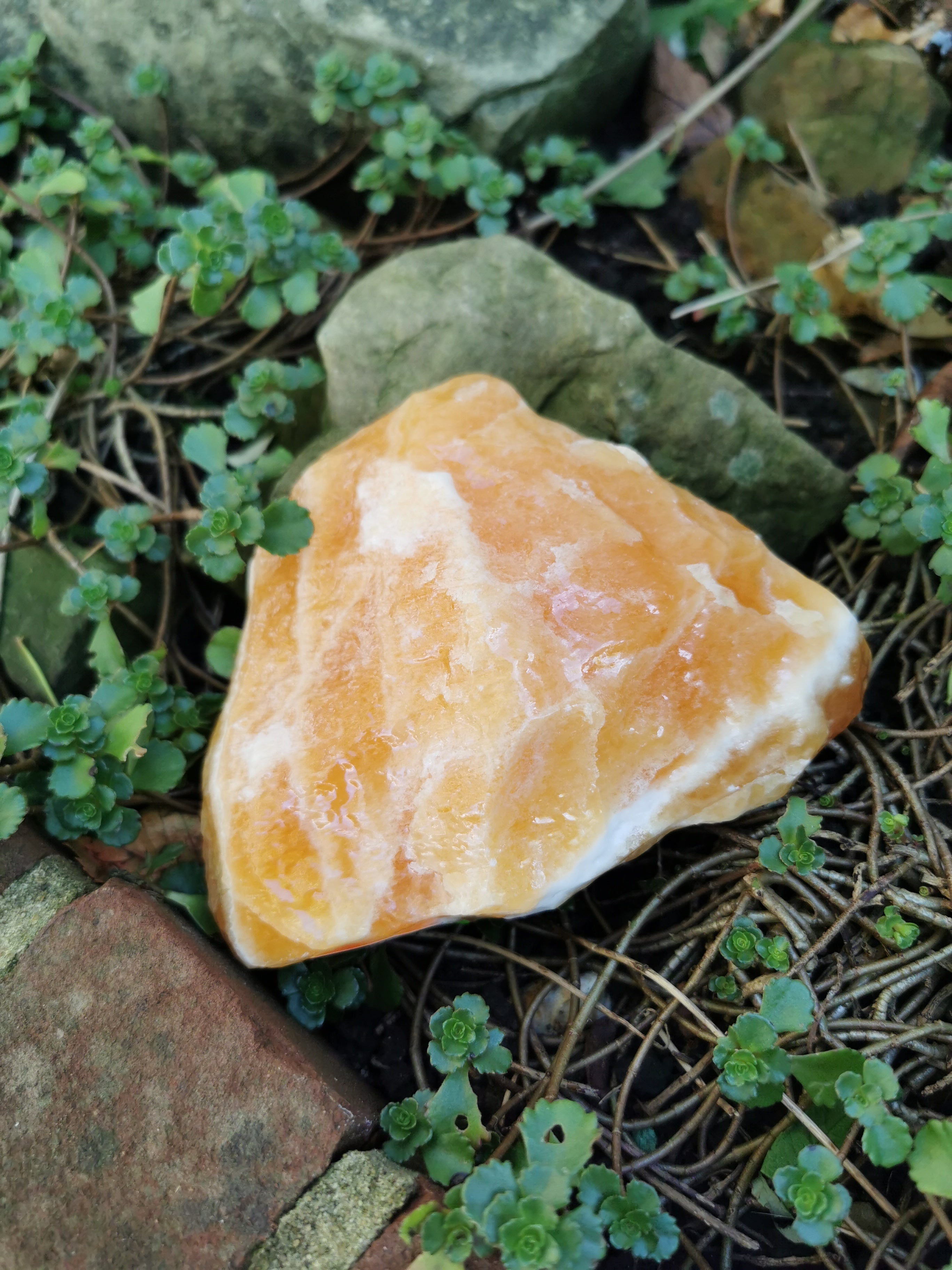 Natural Orange Calcite