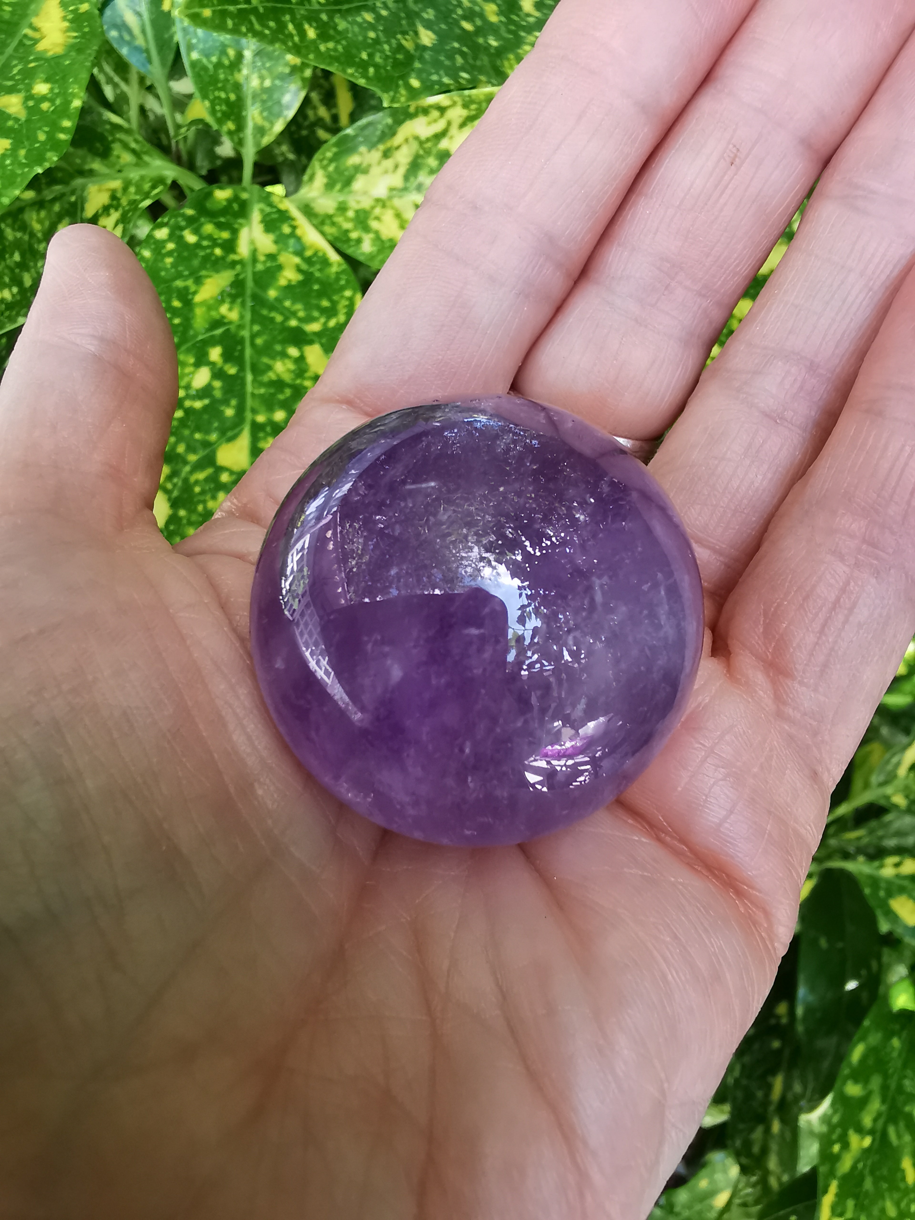 Amethyst Sphere - 3.8cm (diameter)