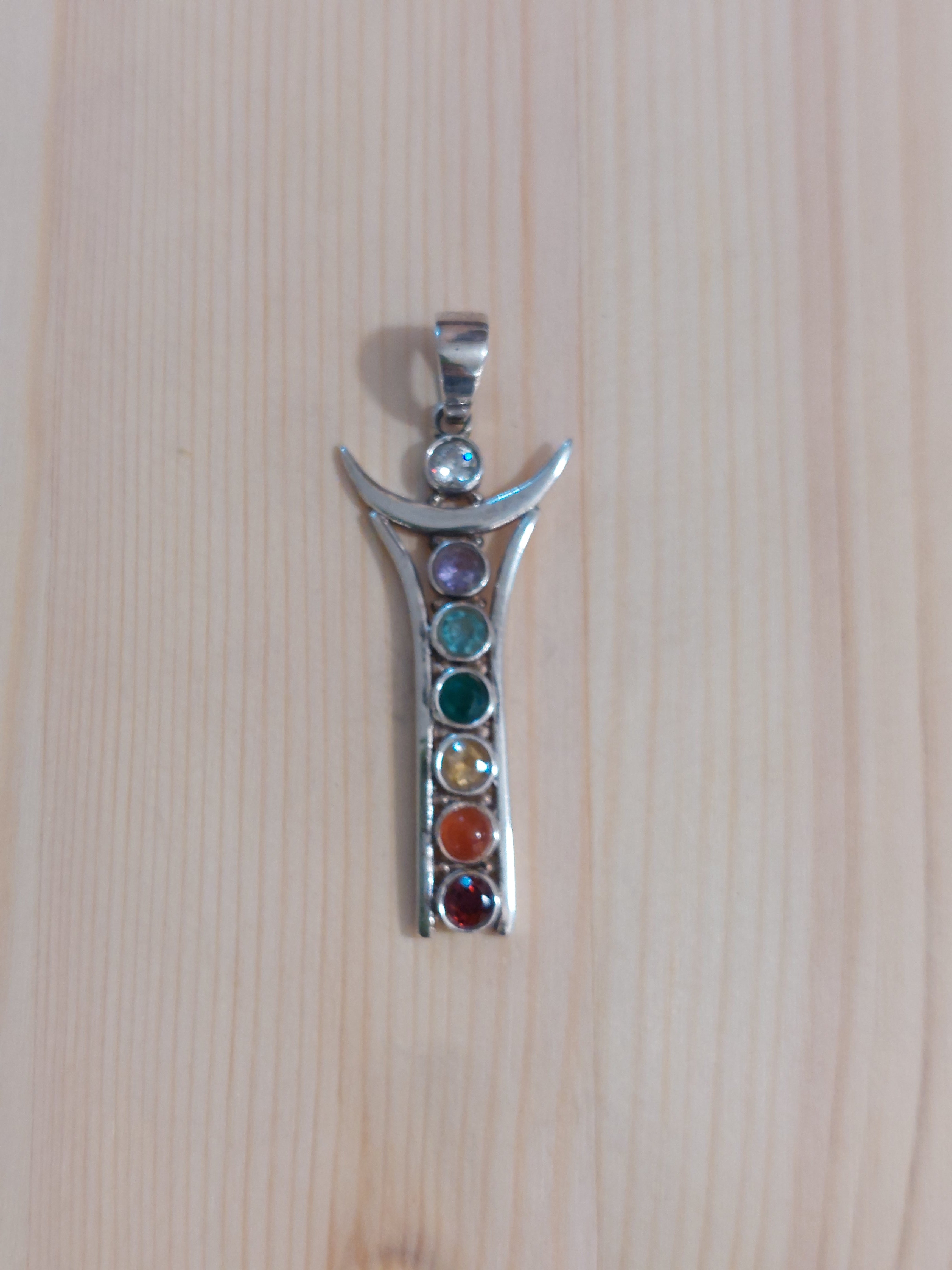 Chakra Pendant - 925 Sterling Silver