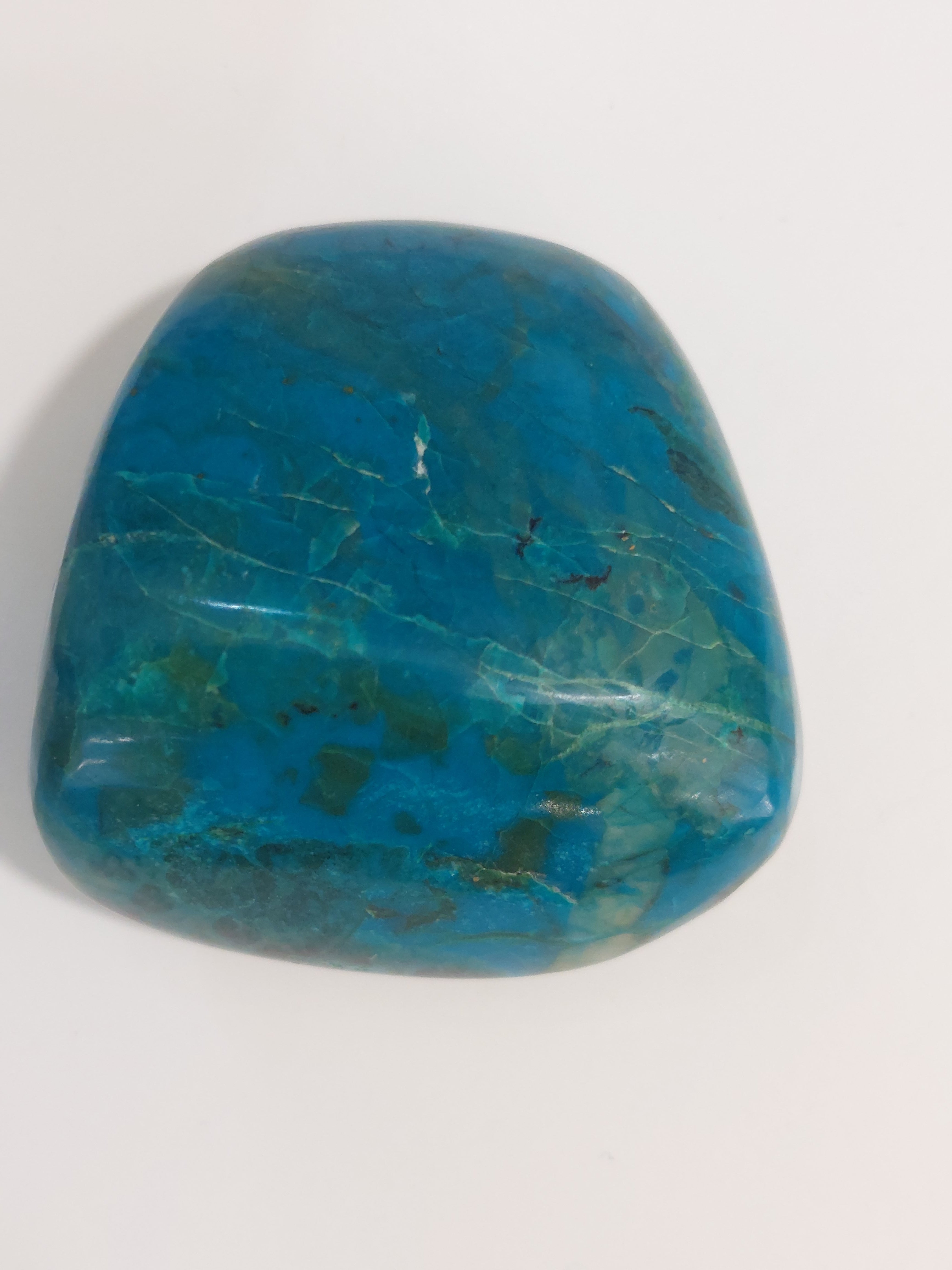 Chrysocolla Palm Stone