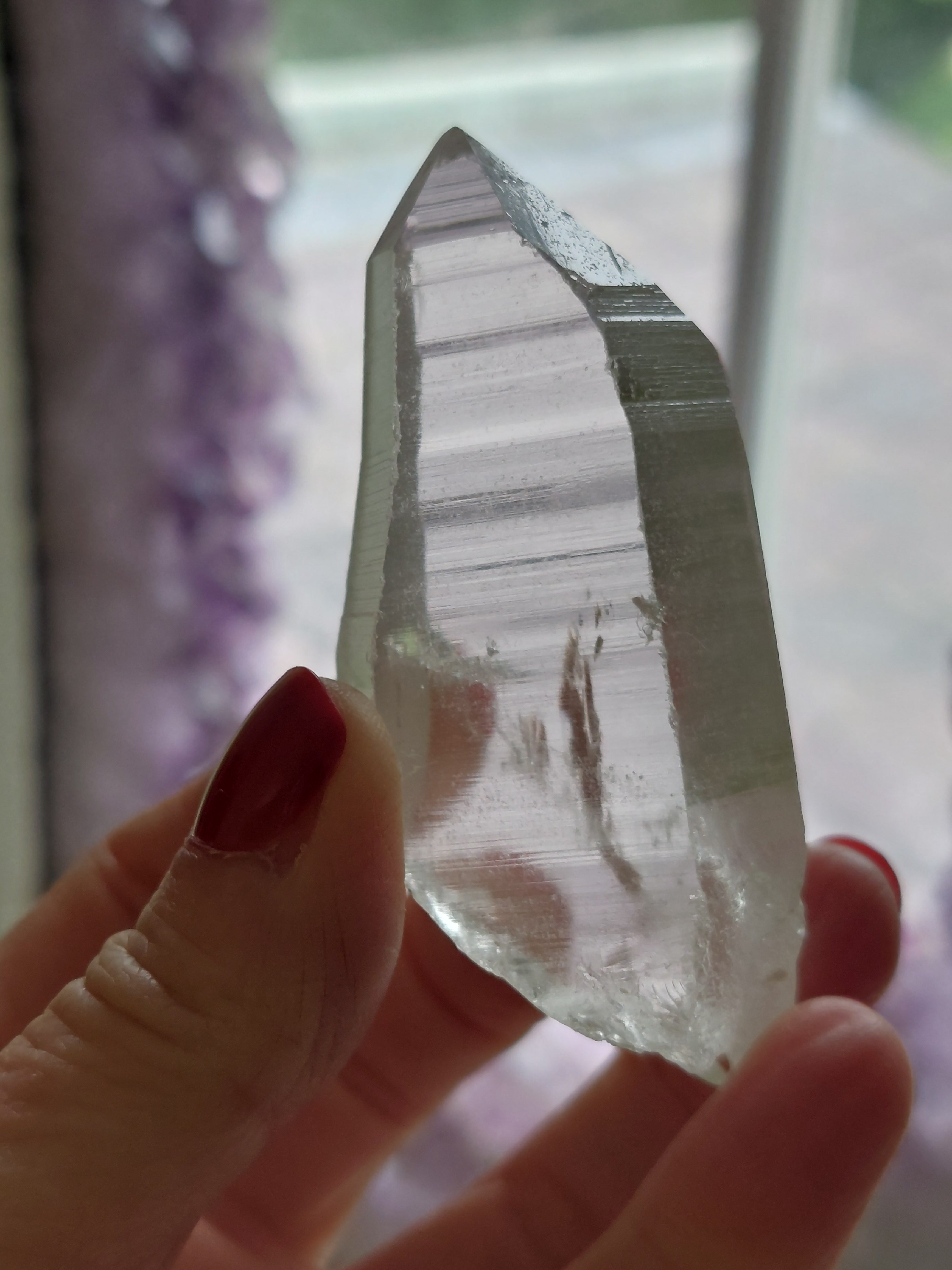 Clear Quartz Natural Point