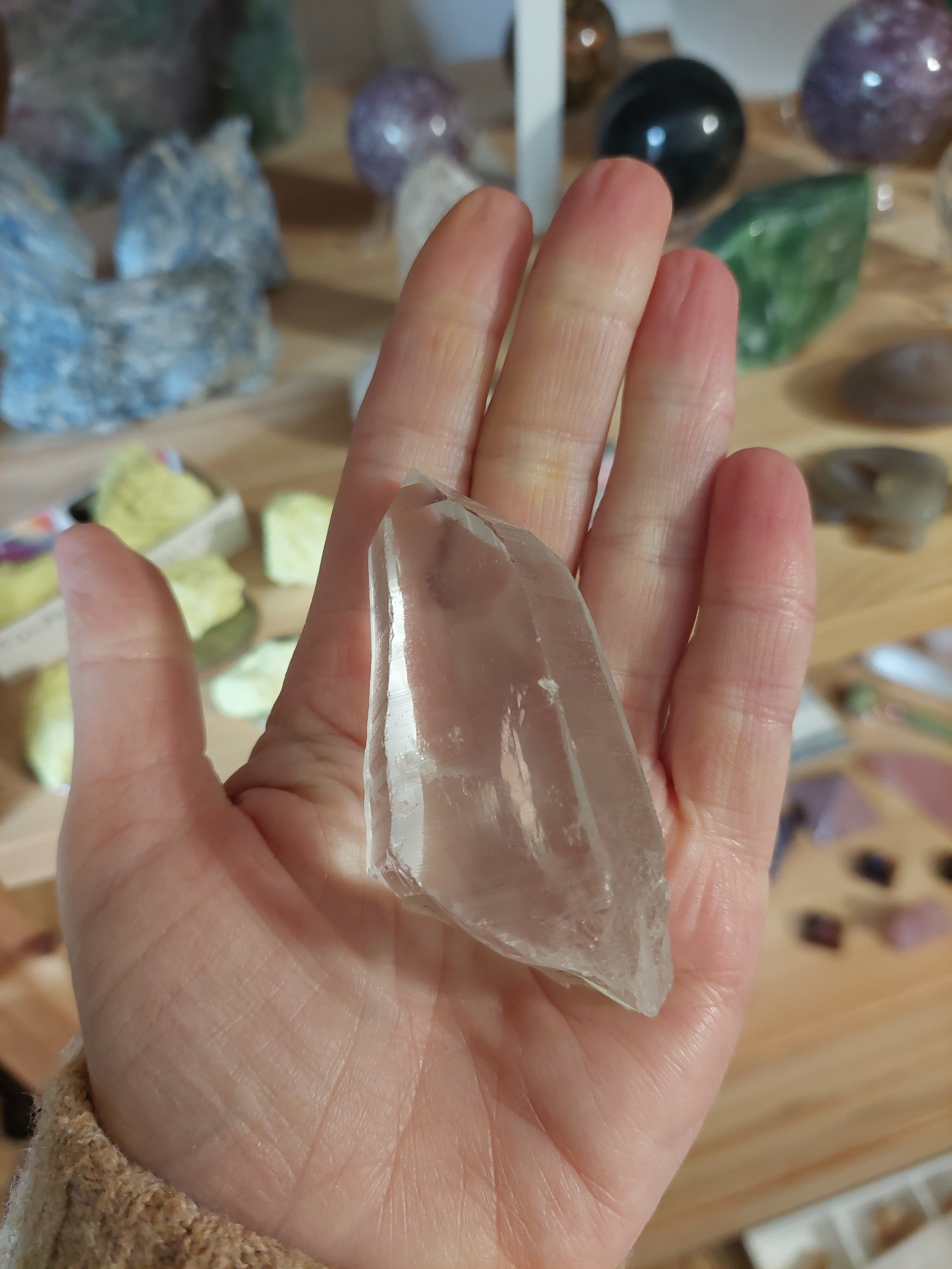 Clear Quartz Natural Point