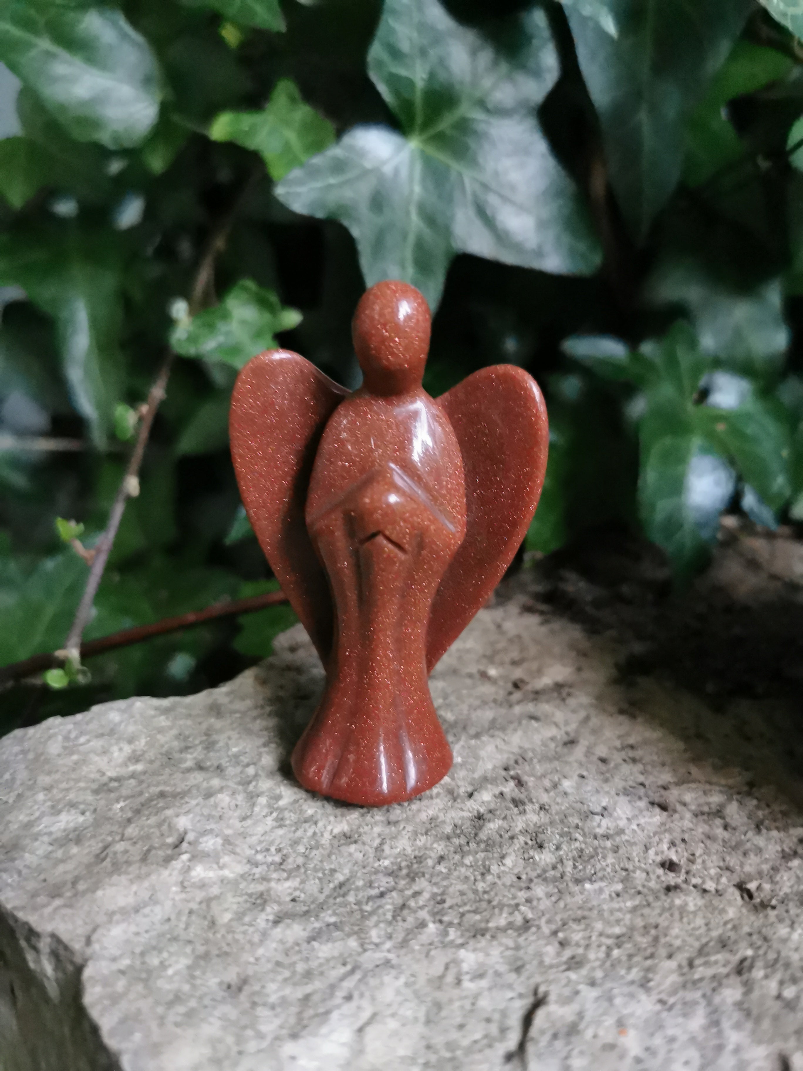 Goldstone Angel - 7.5cm