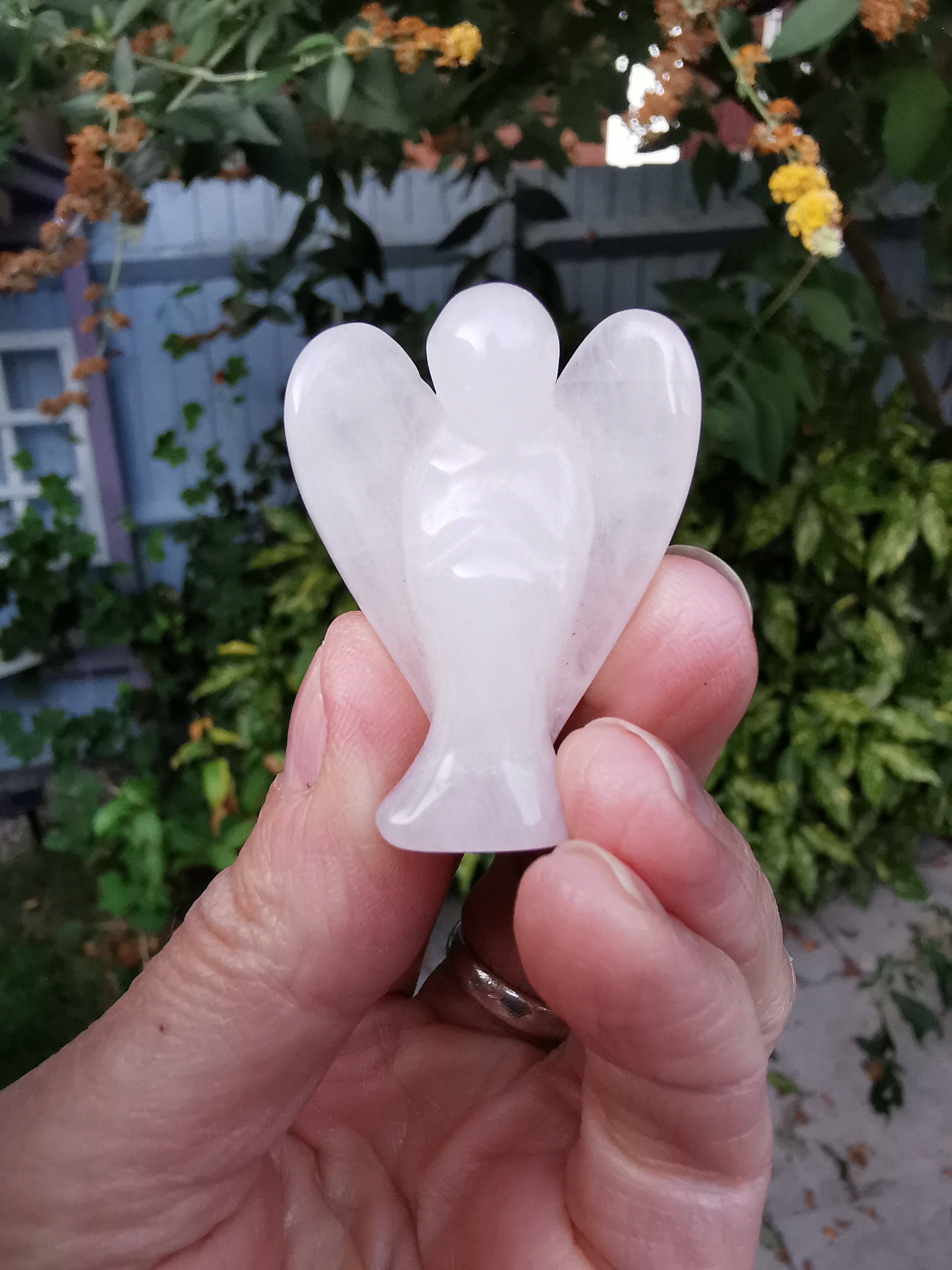 Rose Quartz Angel - 4cm