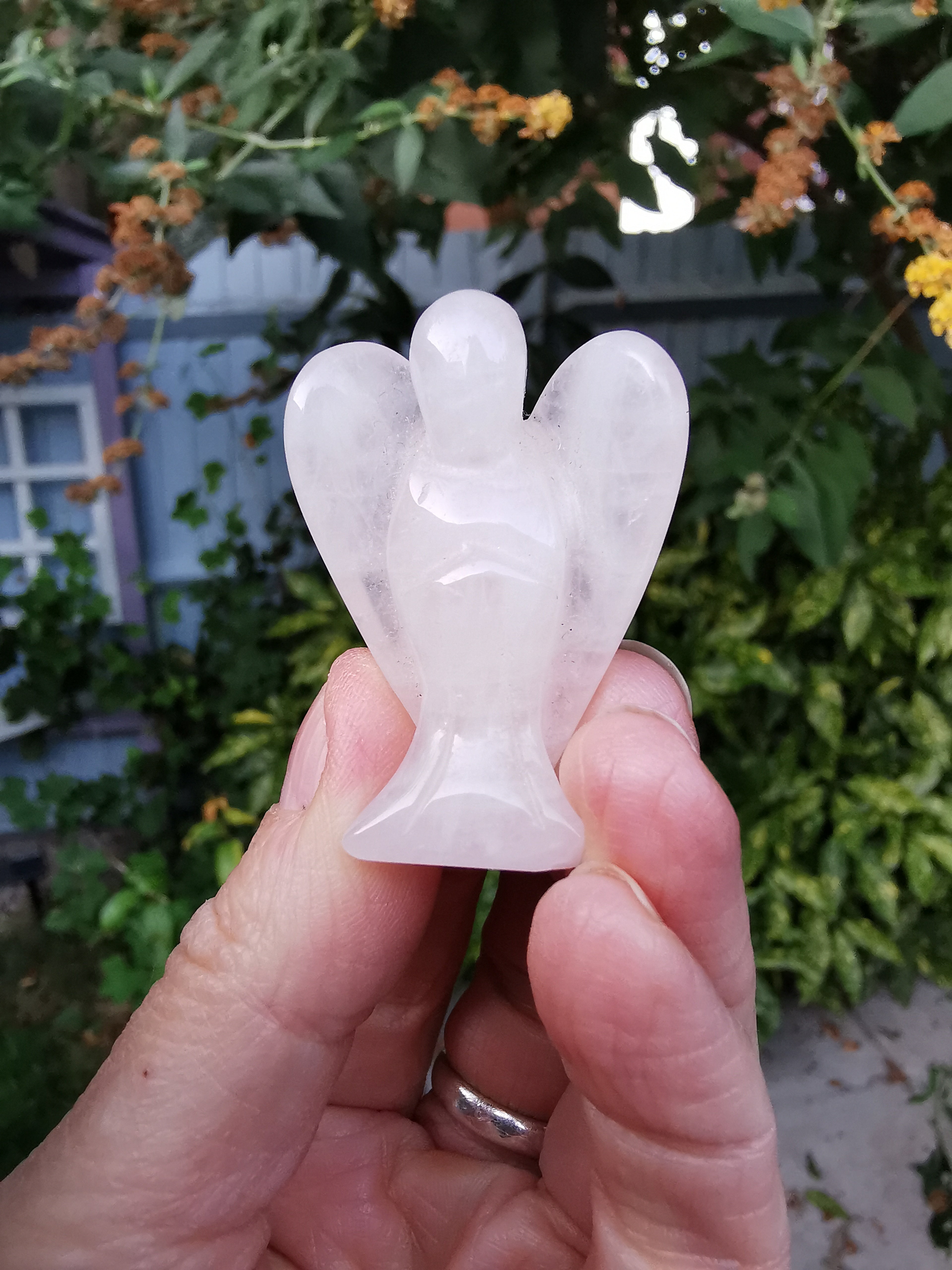 Rose Quartz Angel - 4cm