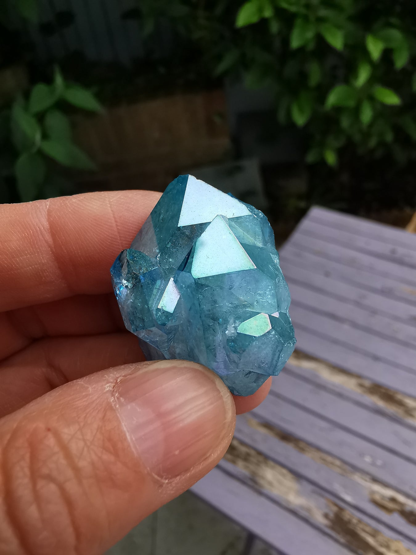 Aqua Aura Quartz