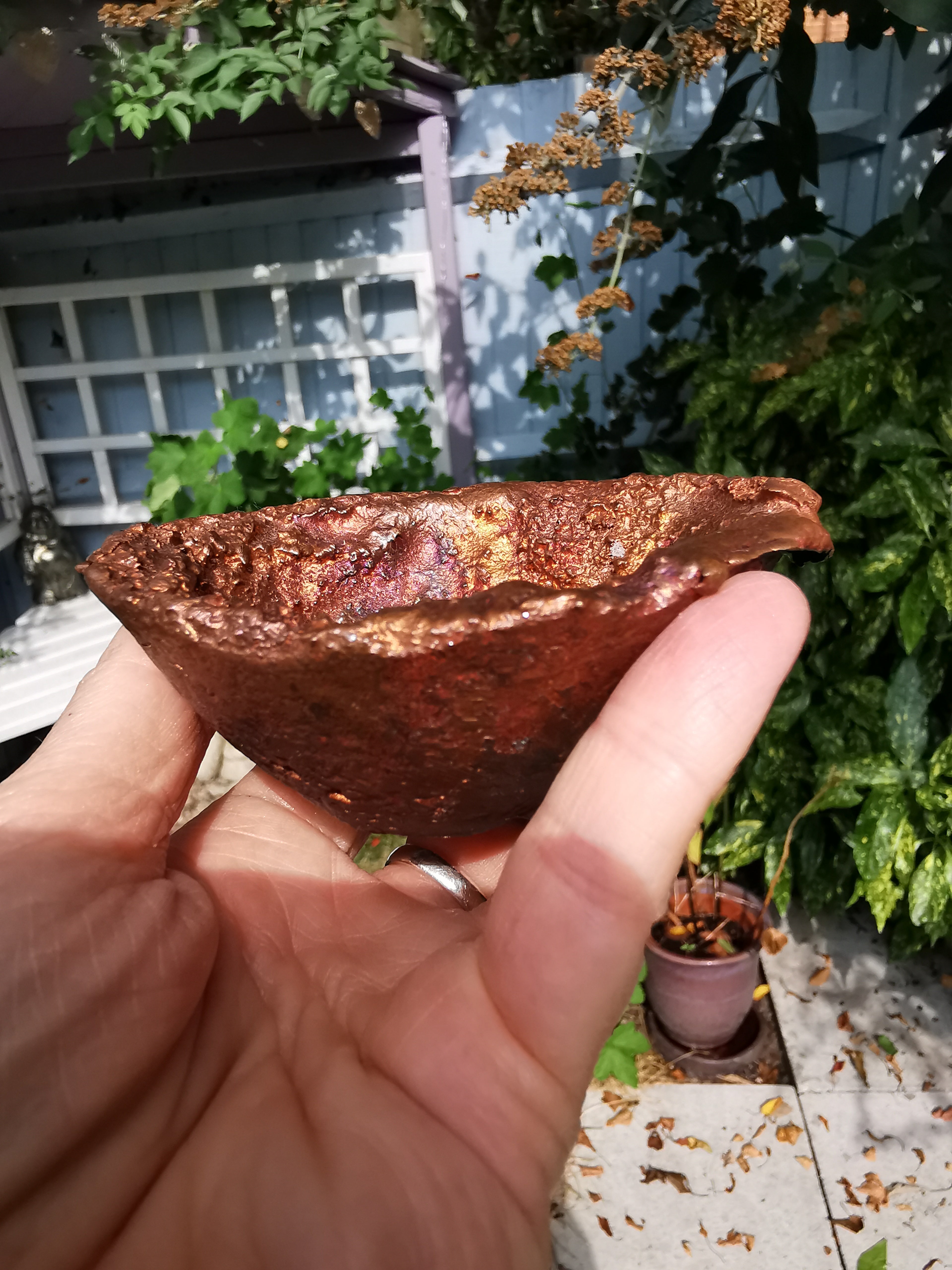 Native Copper Dish