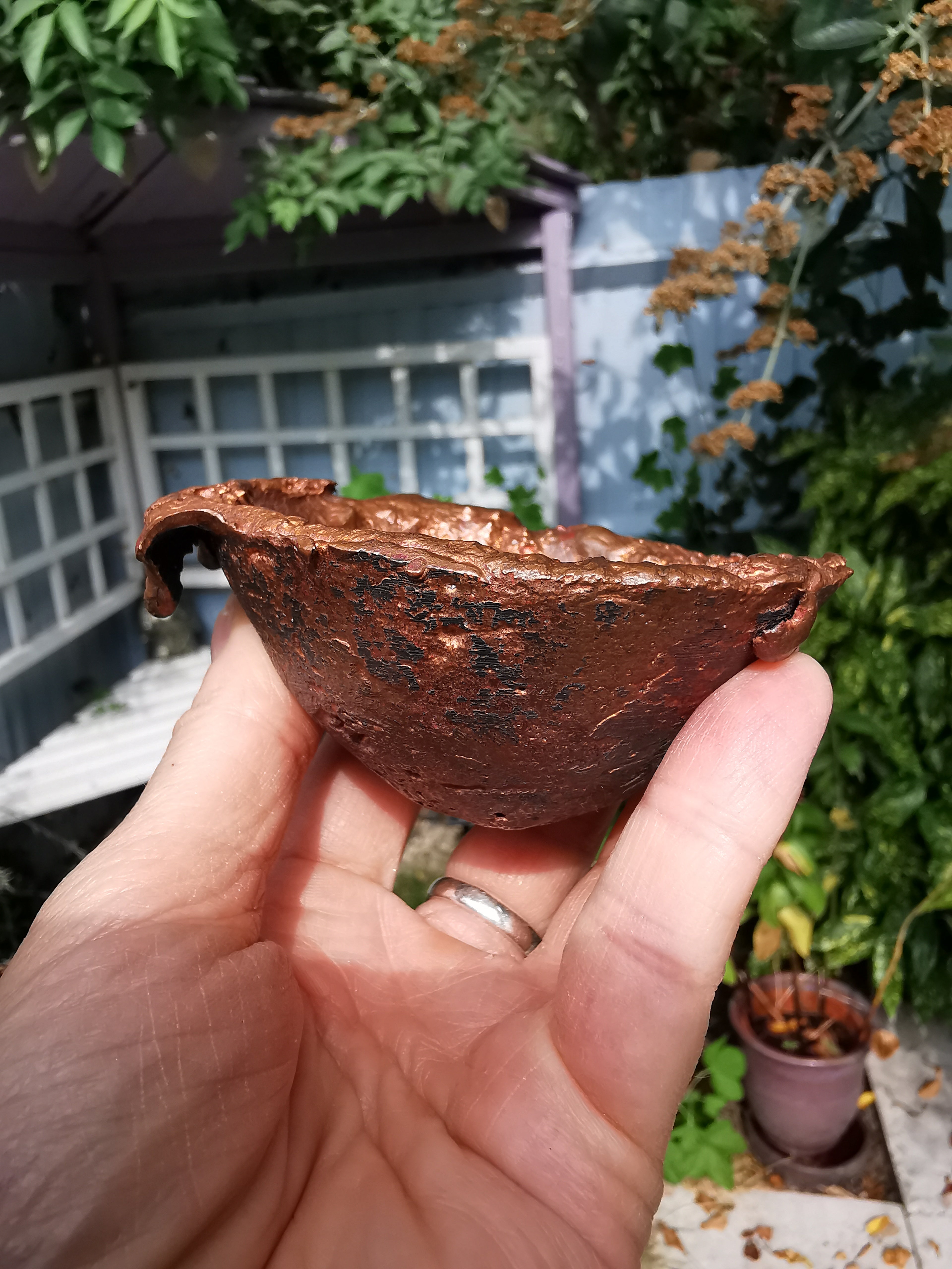 Native Copper Dish