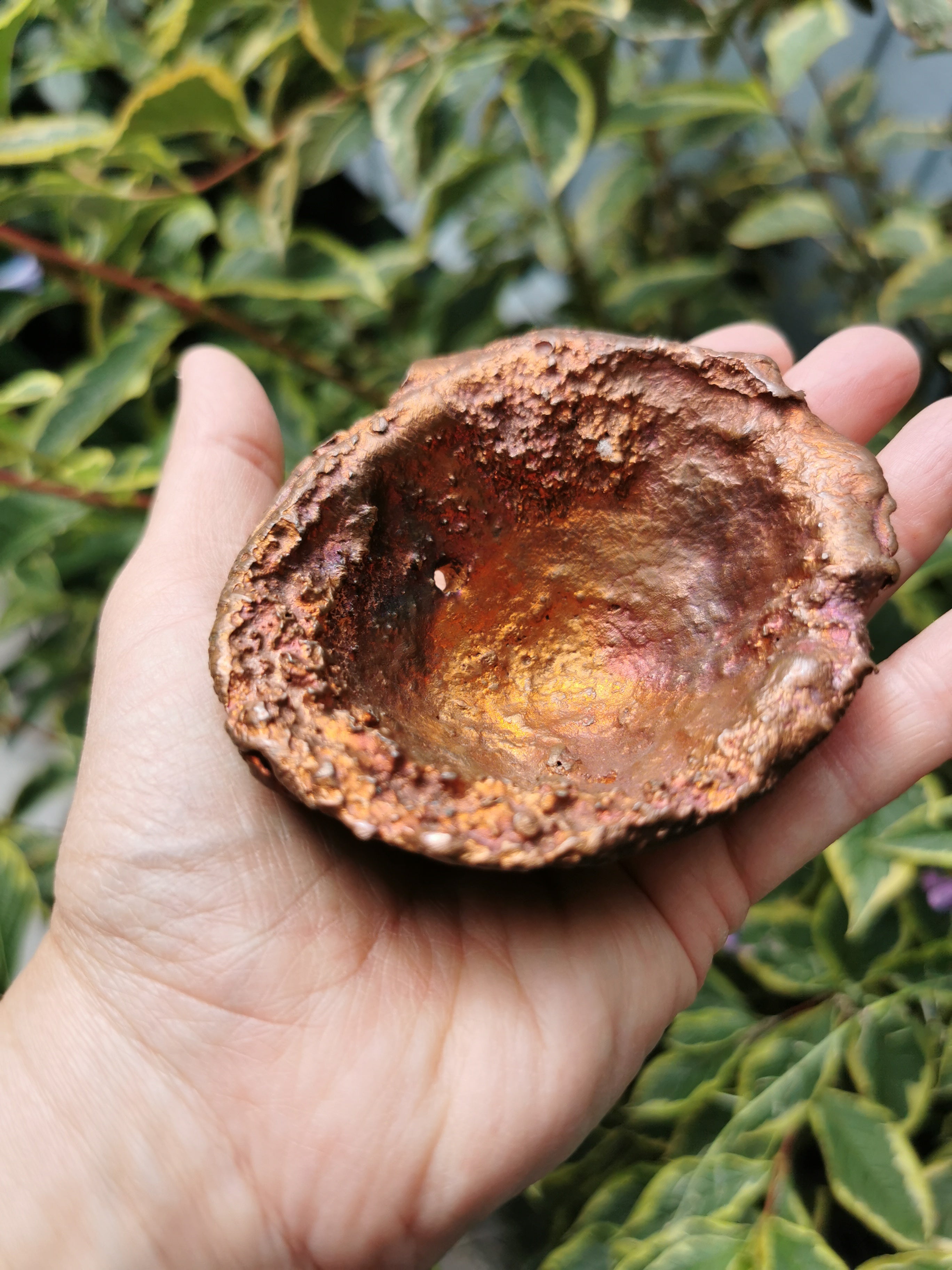 Native Copper Dish