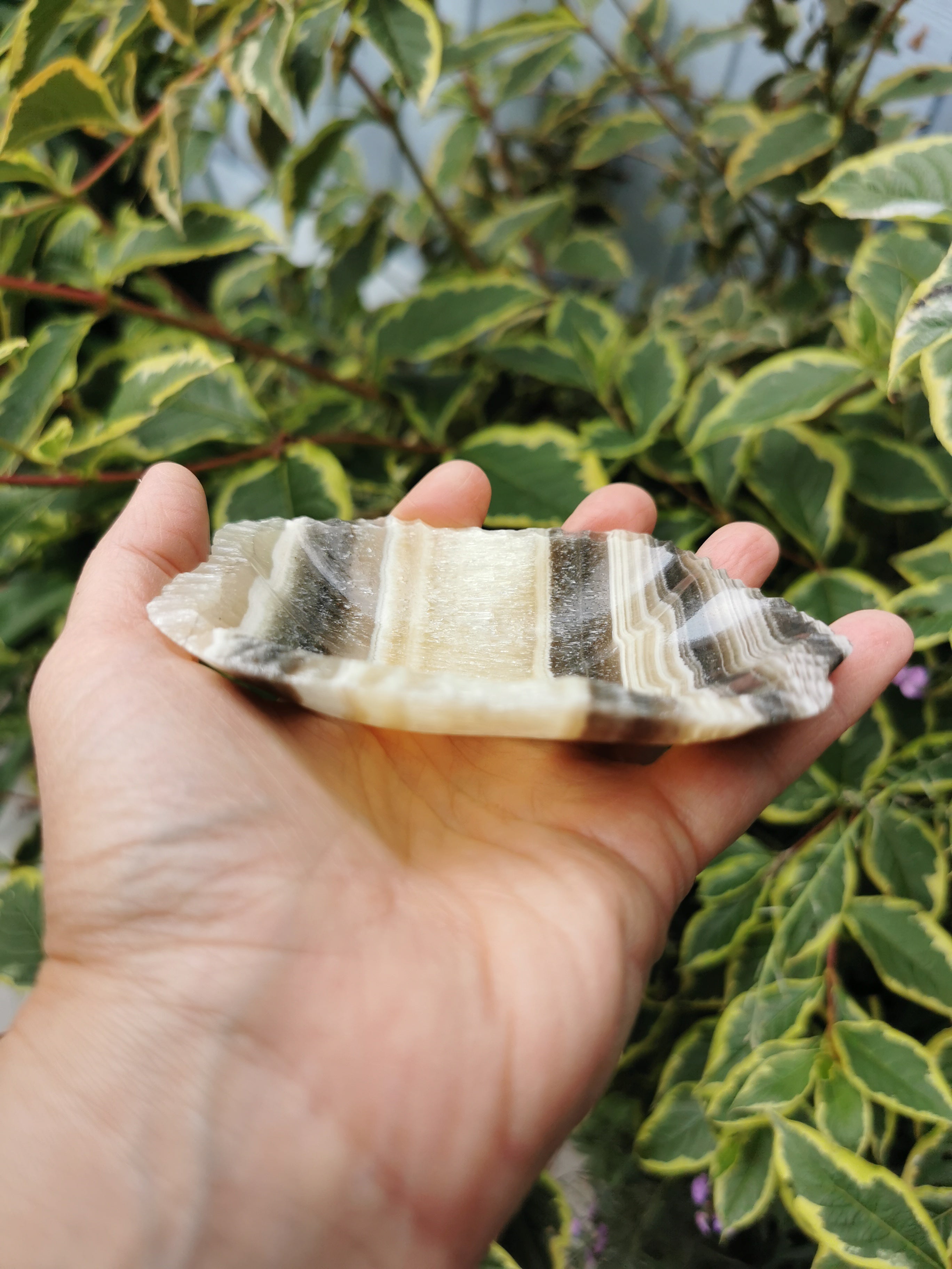 Zebra Calcite Dish