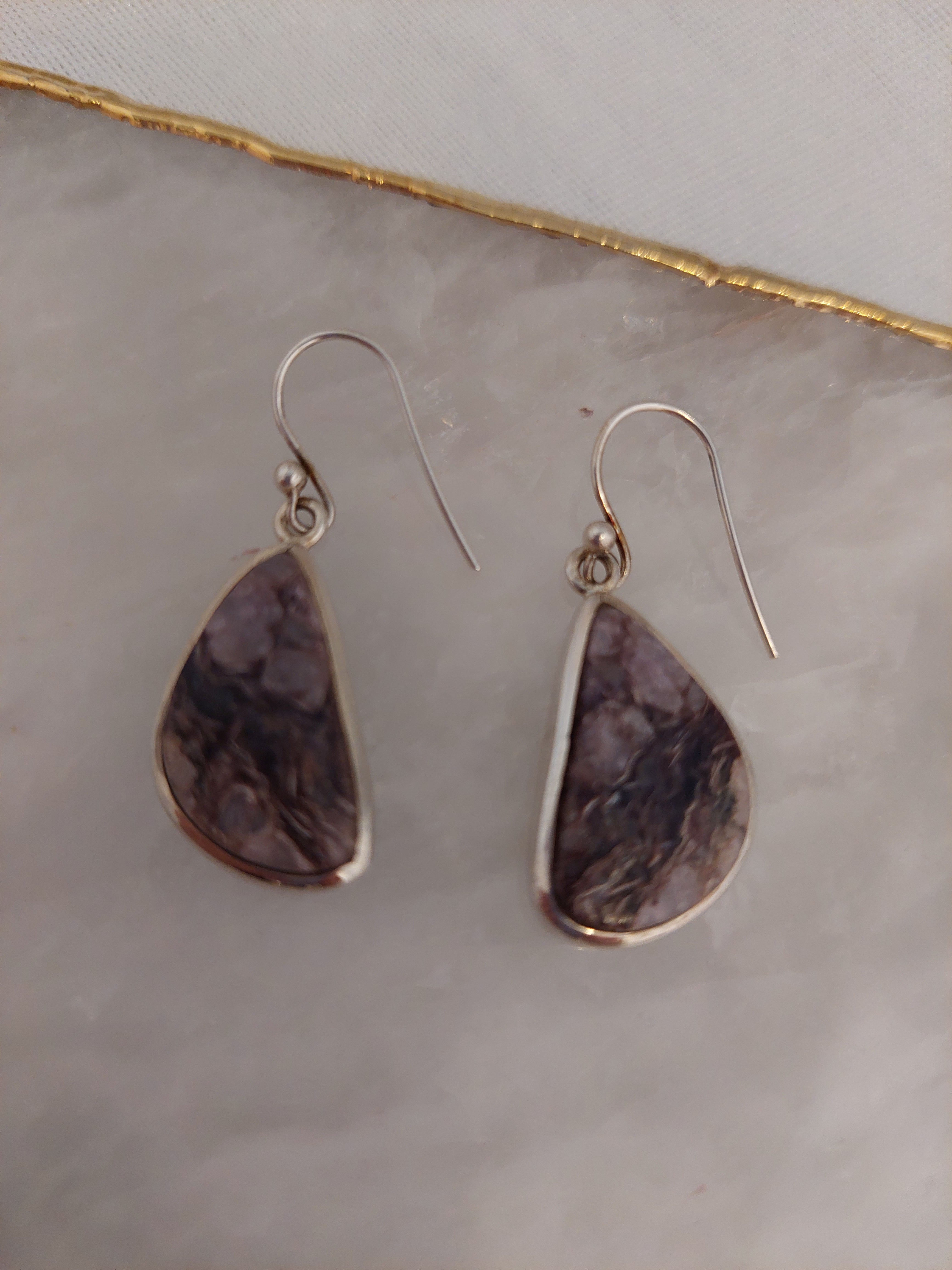 Fossil Freeform Drop Earrings
