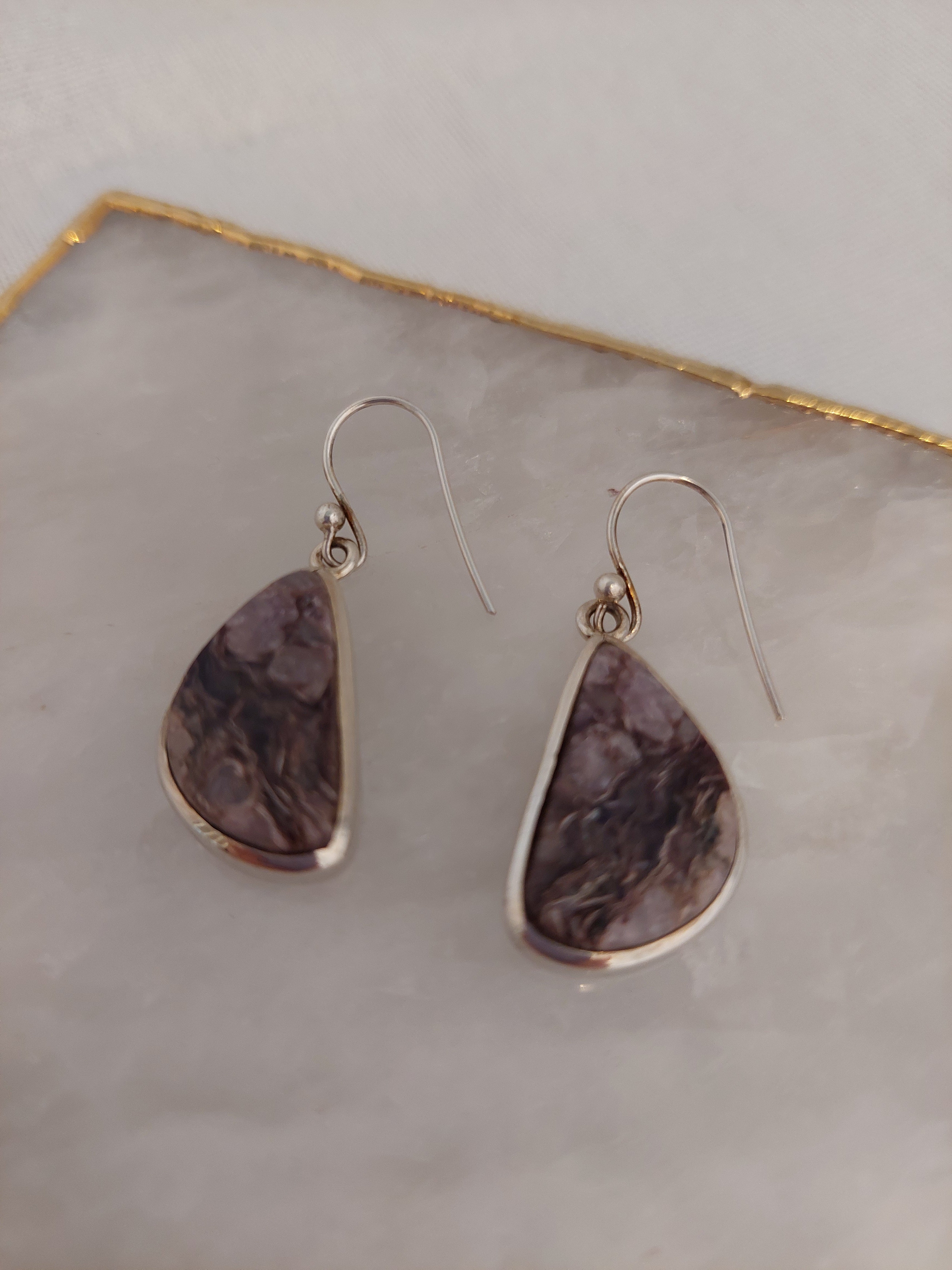 Fossil Freeform Drop Earrings