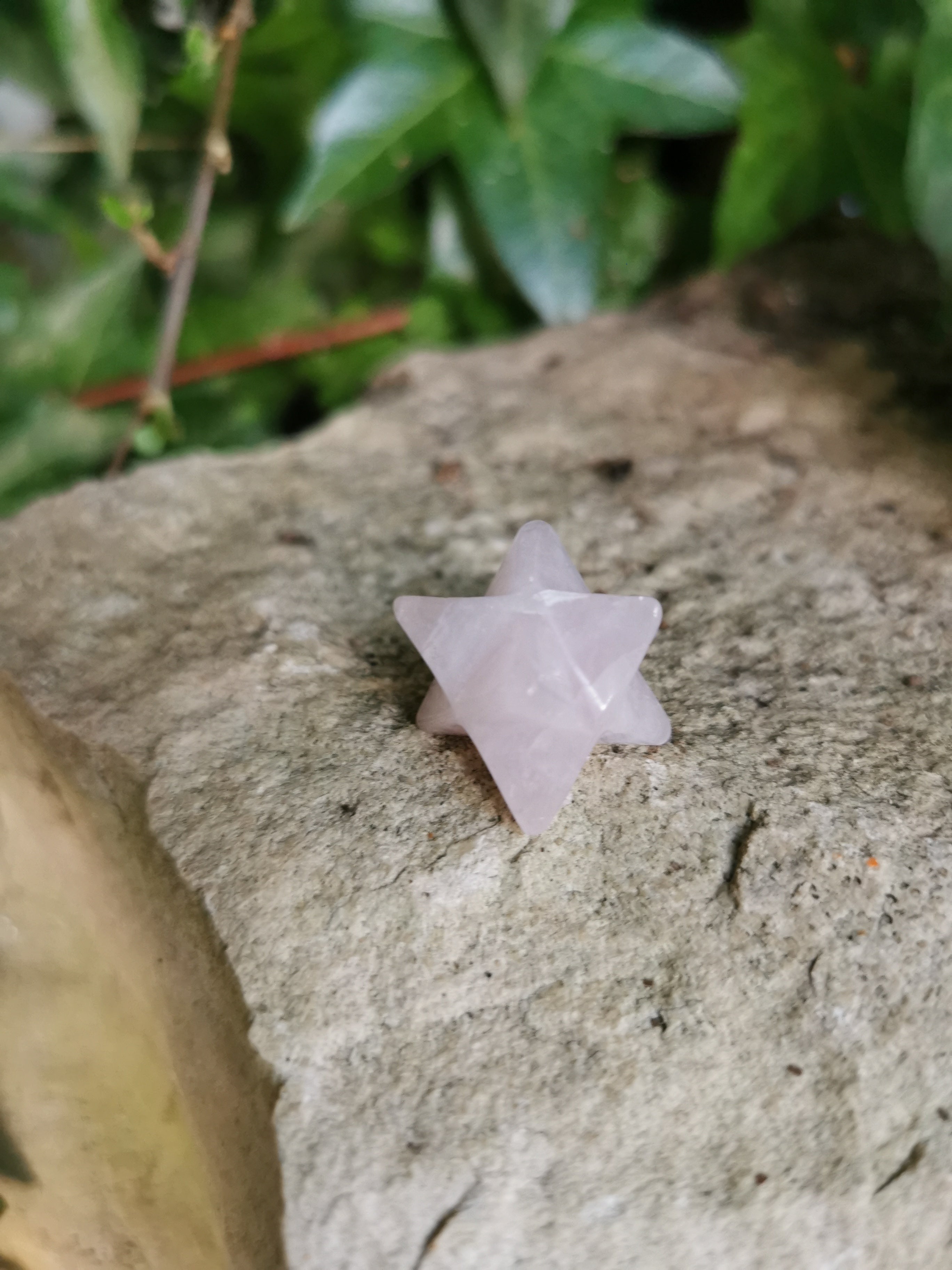 Rose Quartz Merkaba