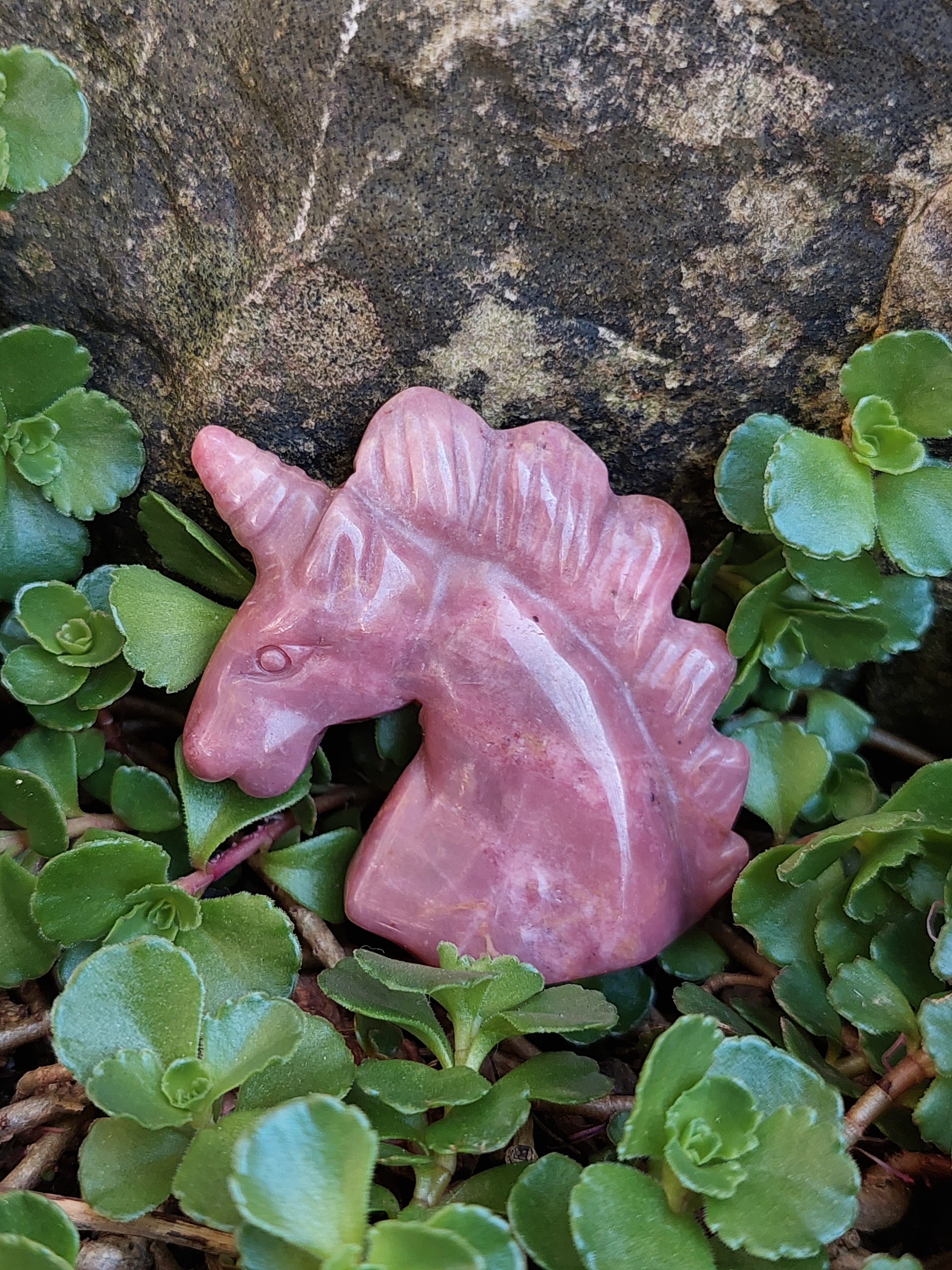 Rhodonite Unicorn