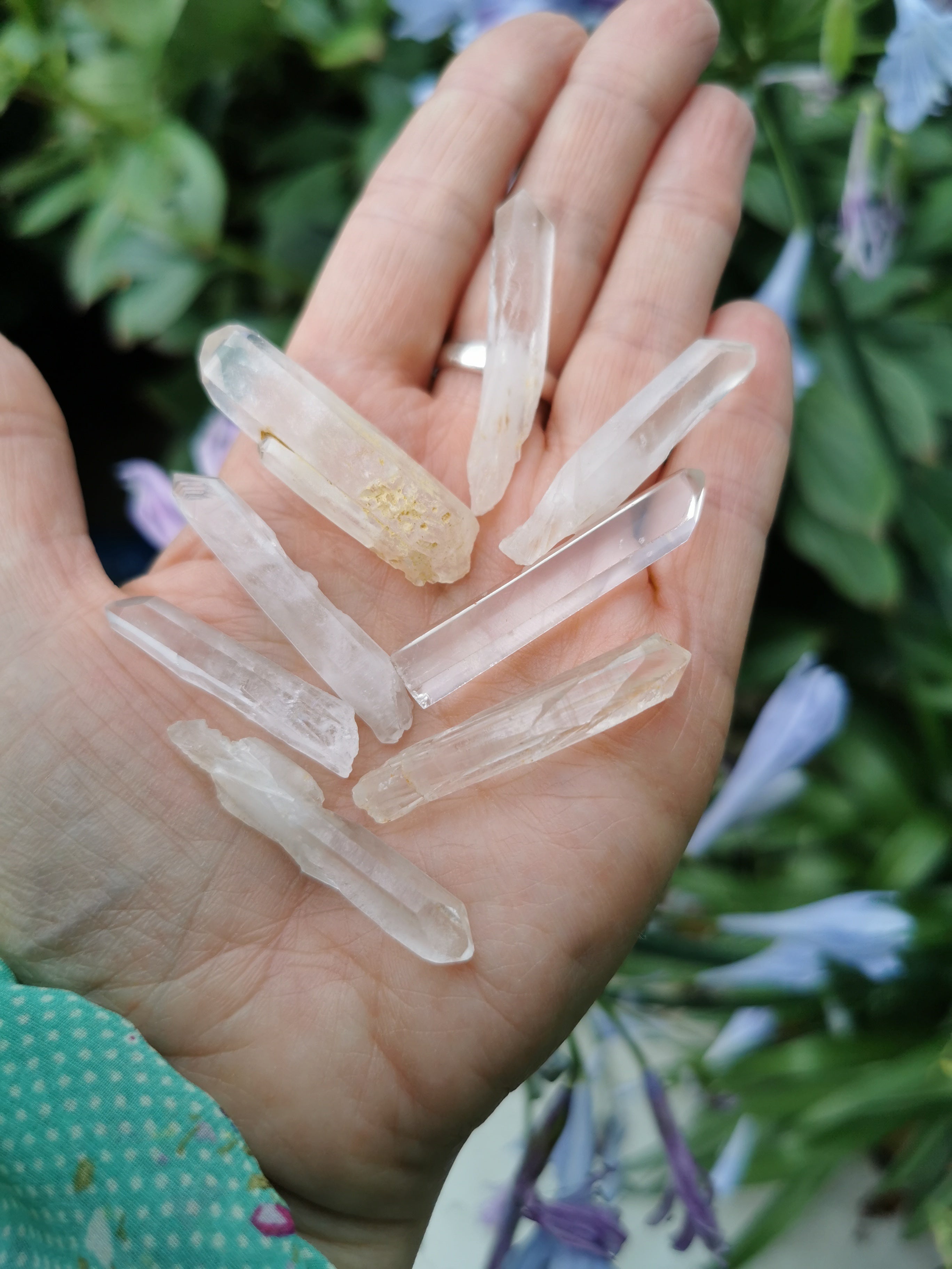 Clear Quartz Natural Point 4cm