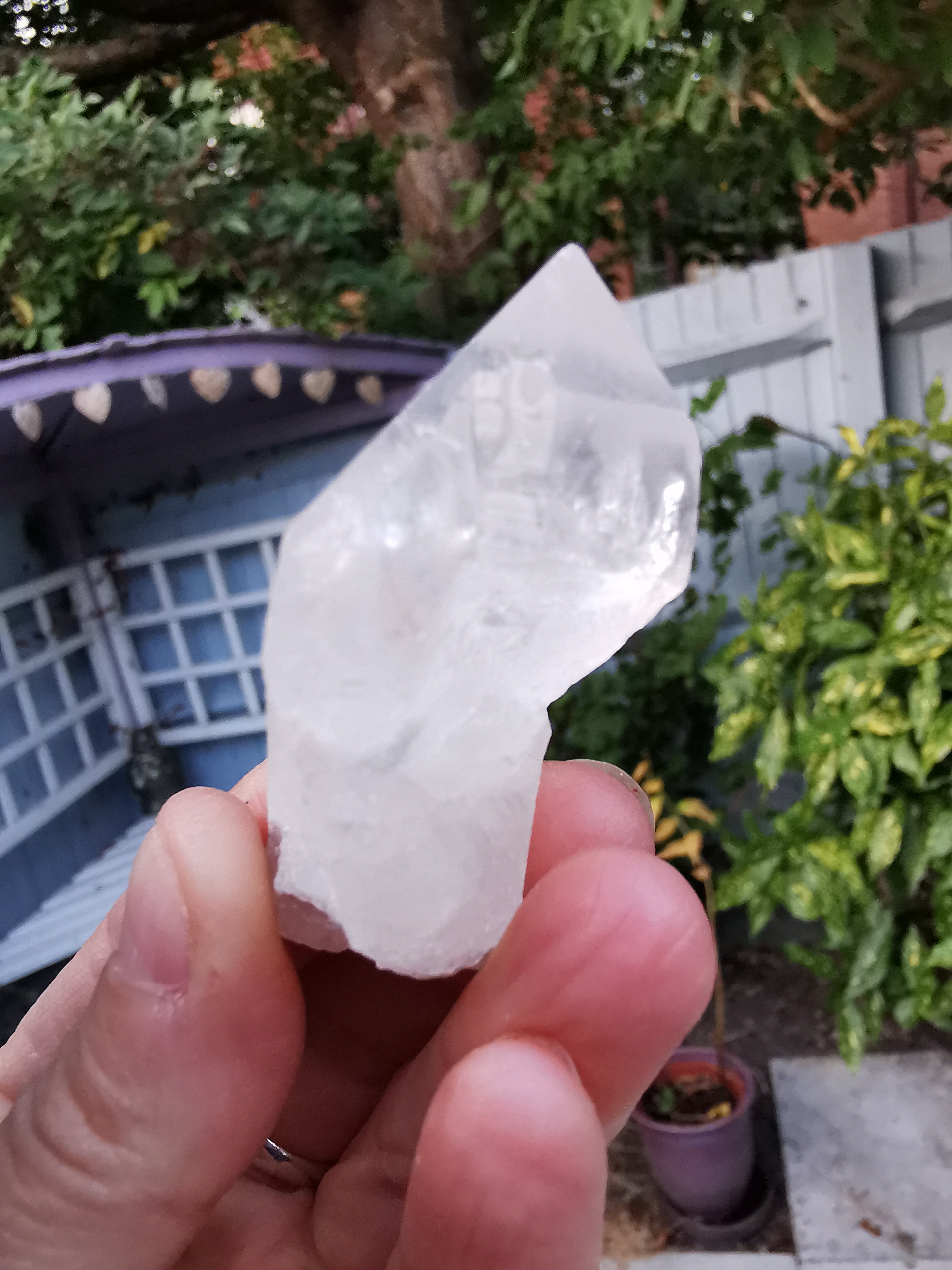 Clear Quartz Natural Point