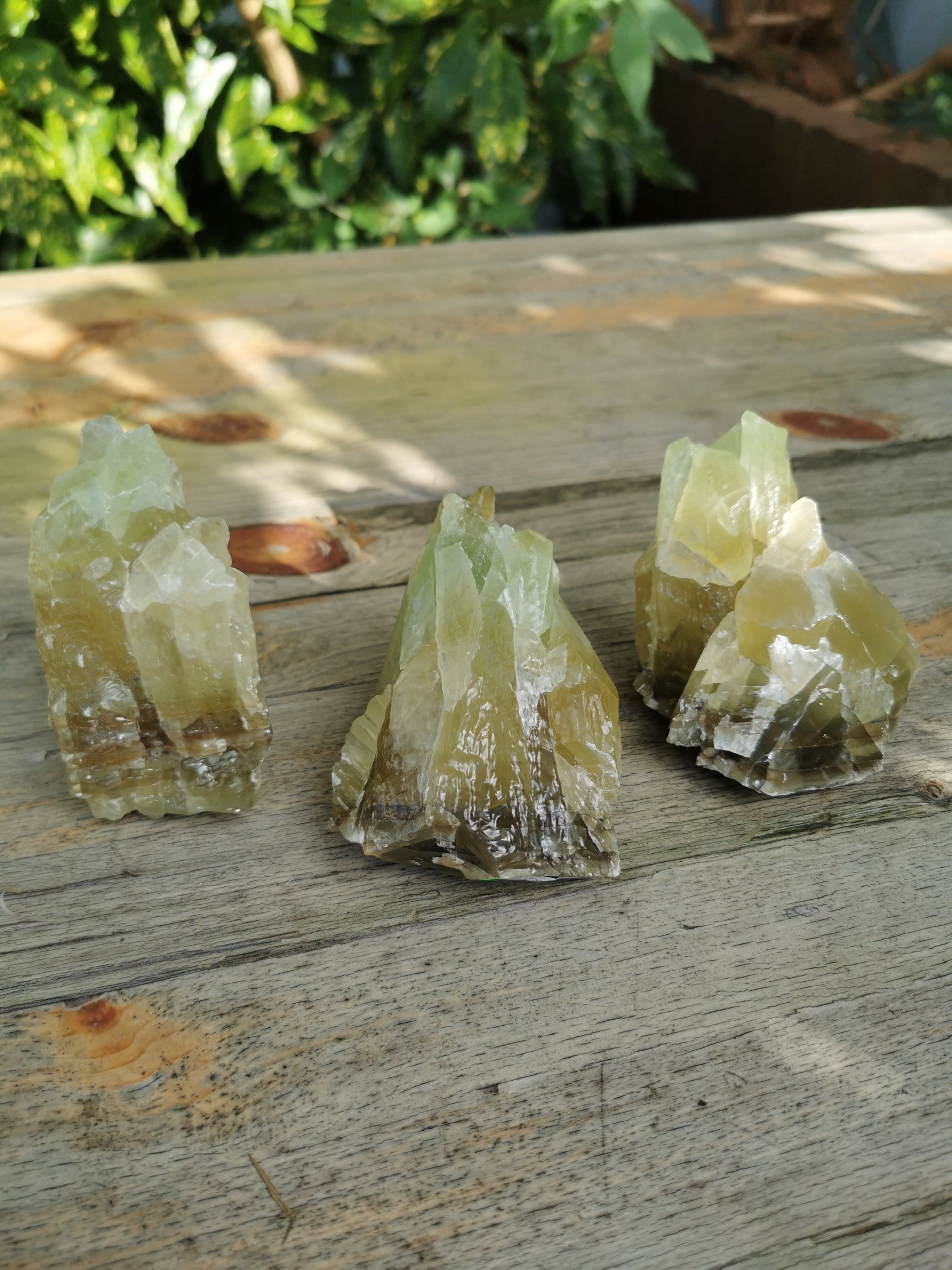 Natural Green Calcite