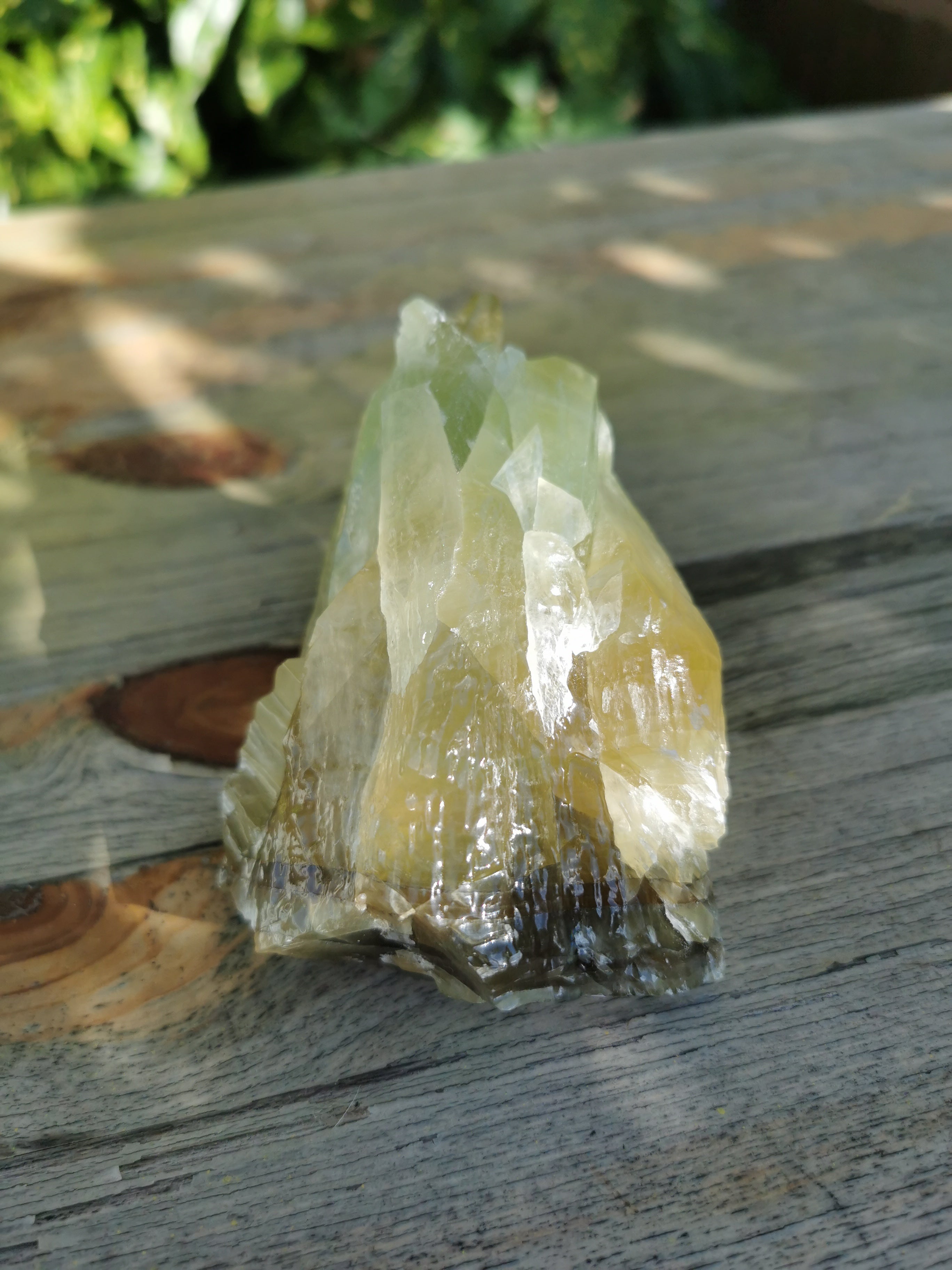 Natural Green Calcite