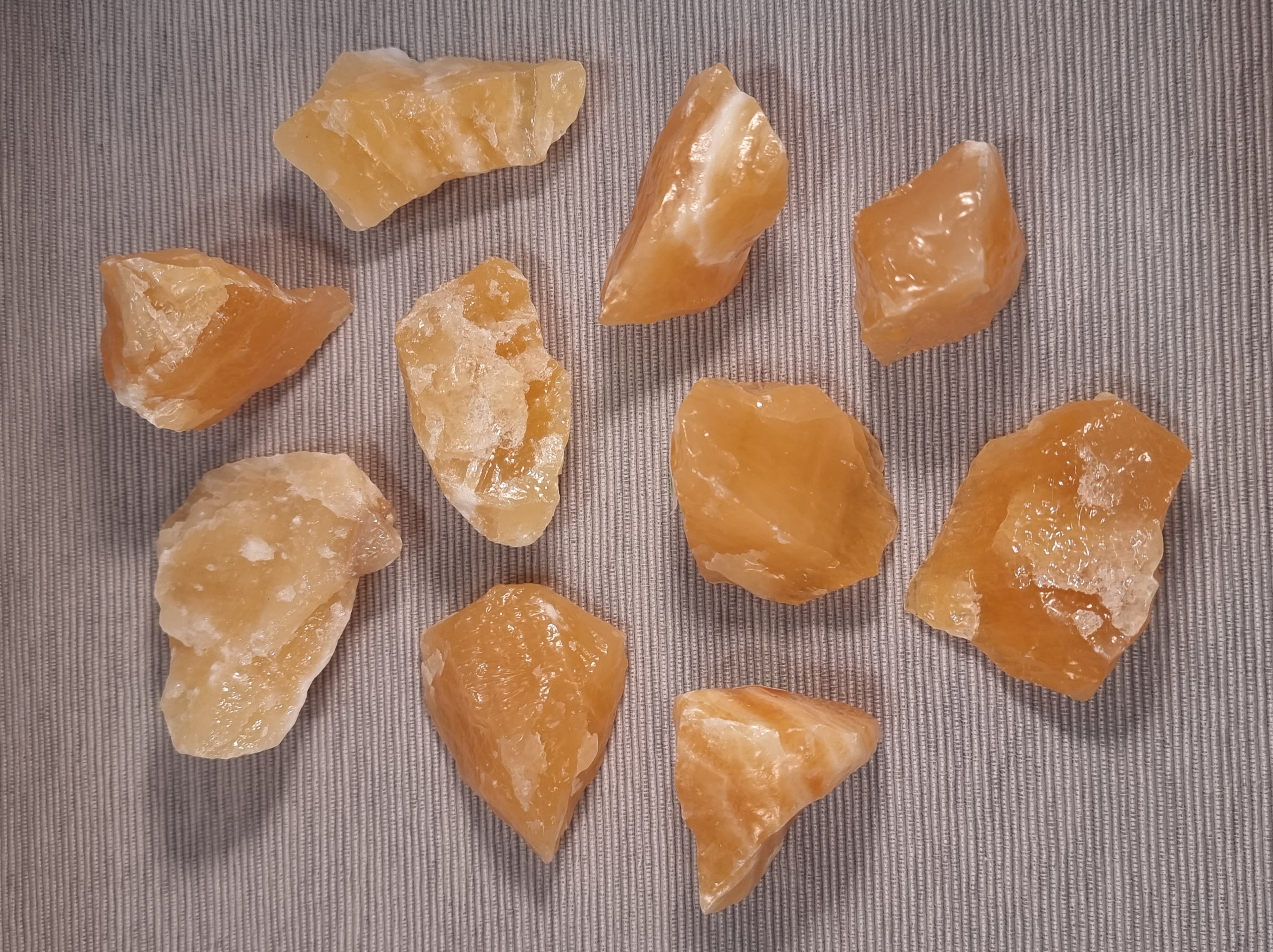 Natural Orange Calcite
