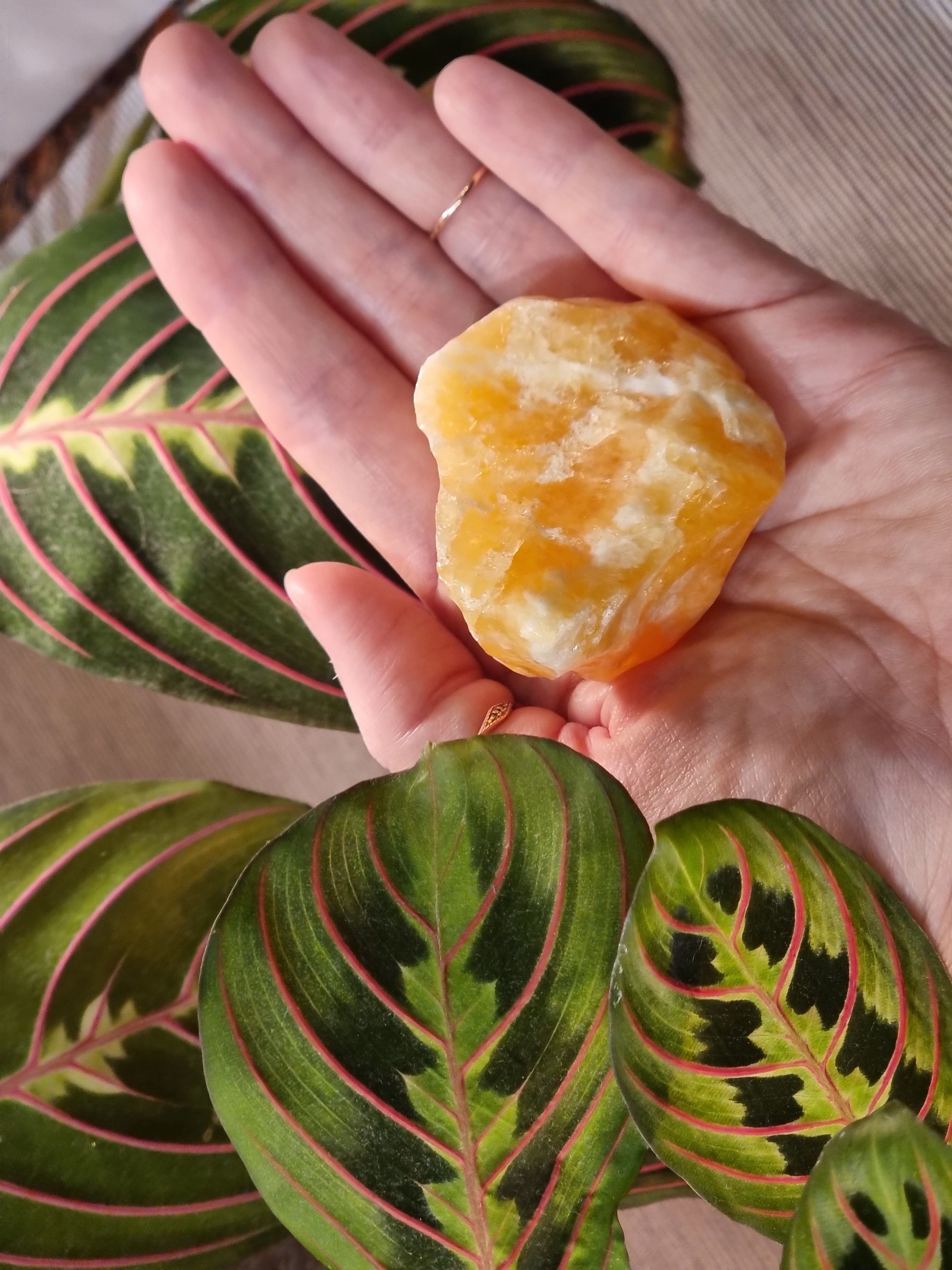 Natural Orange Calcite