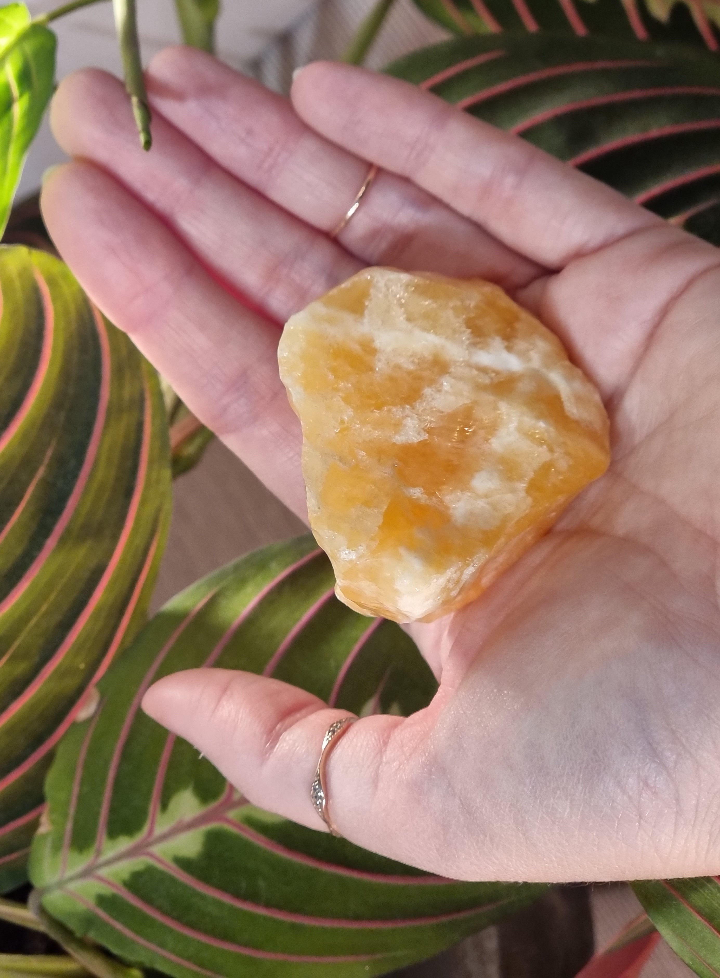 Natural Orange Calcite