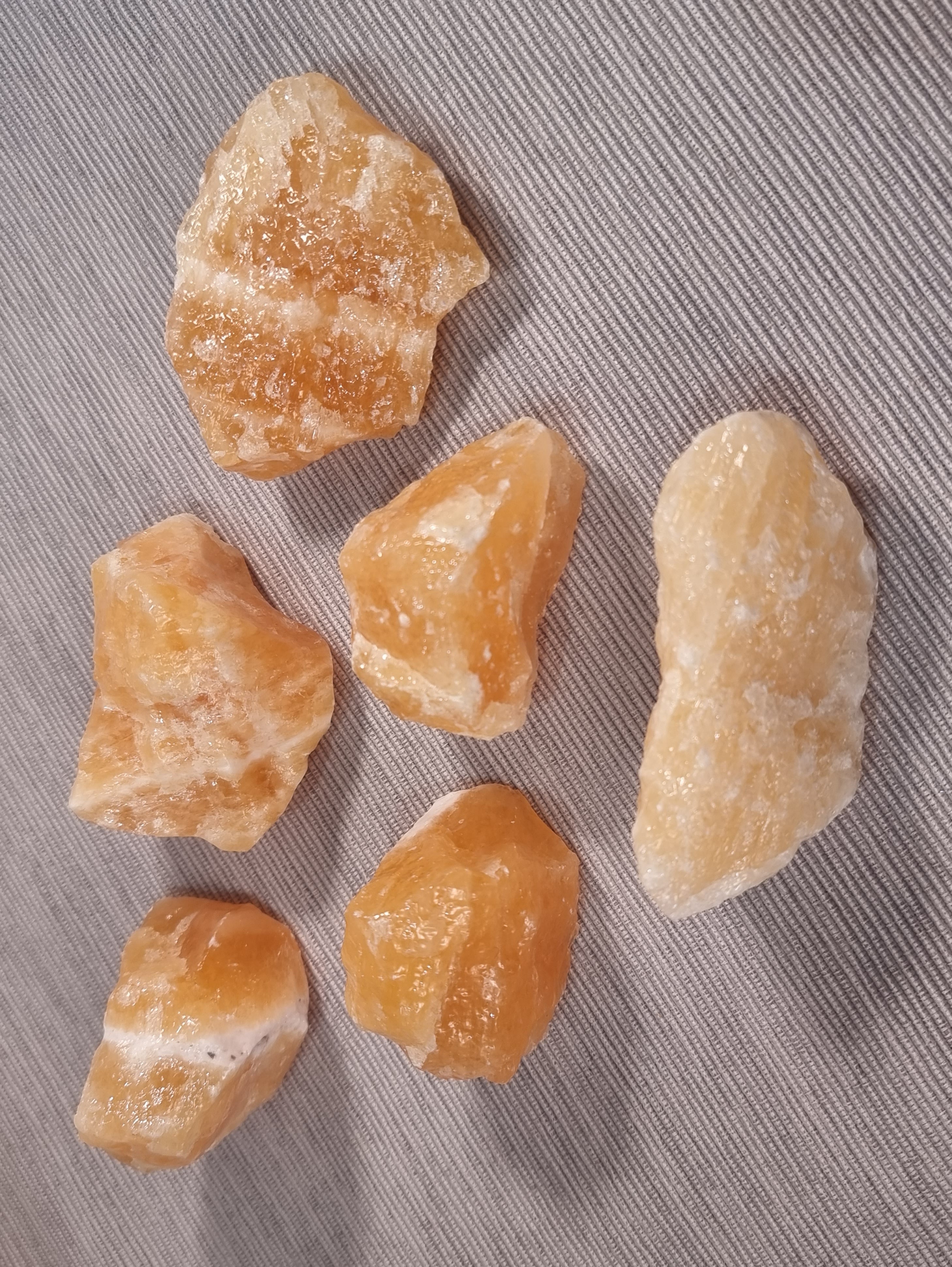 Natural Orange Calcite