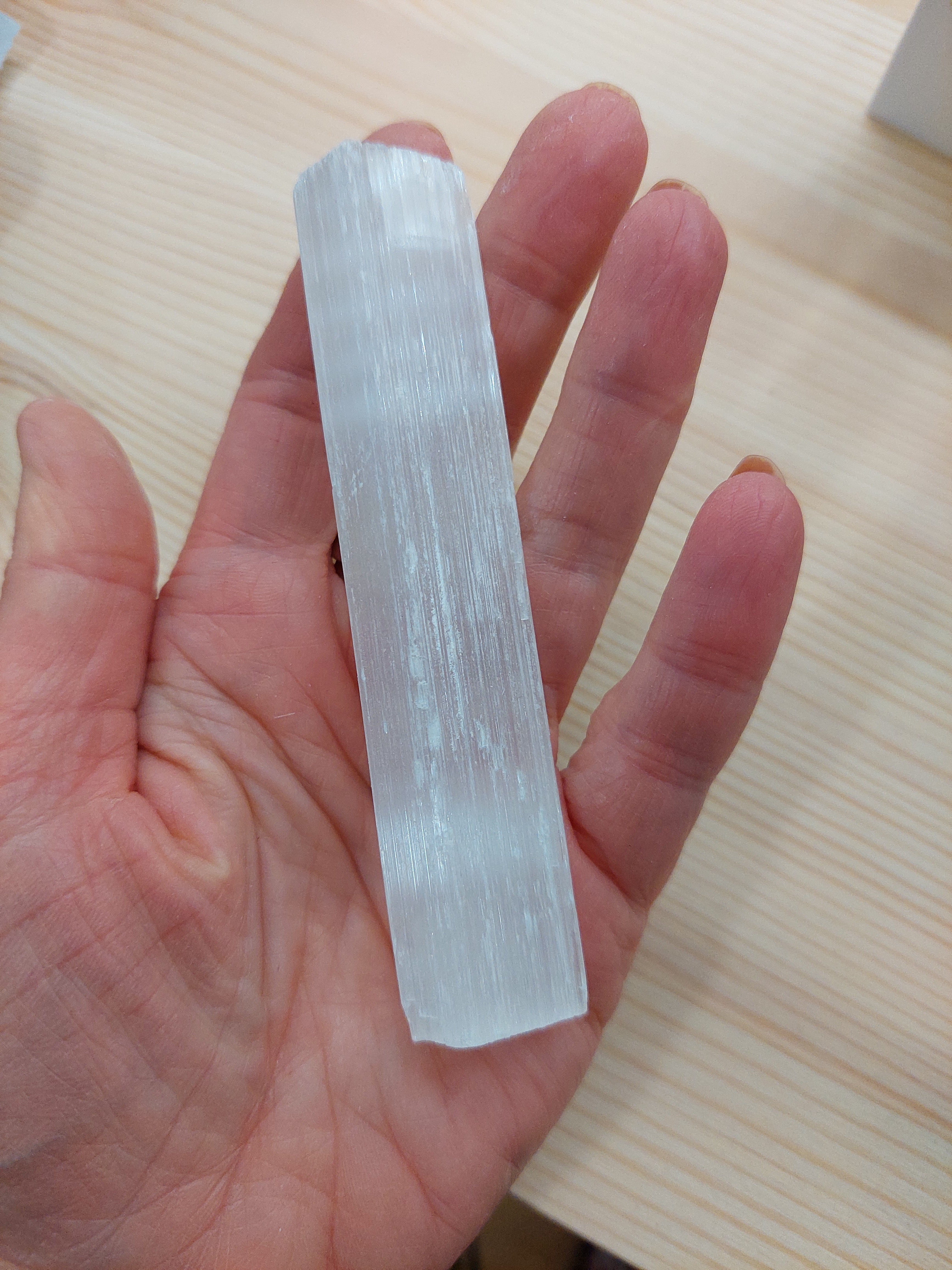 Natural Selenite Stick/Wand 9.5-10cm