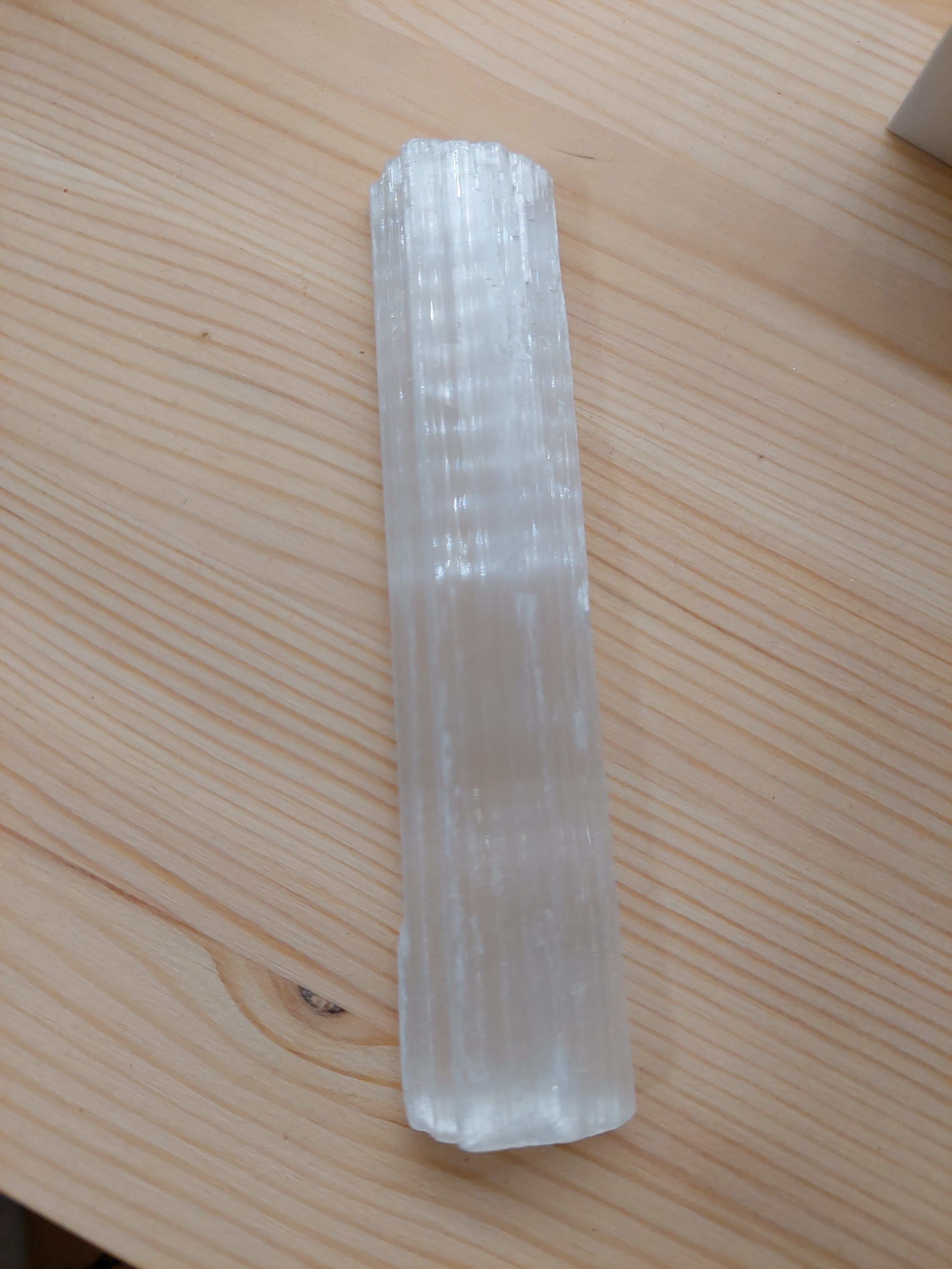Natural Selenite Stick/Wand - 12.5-13cm