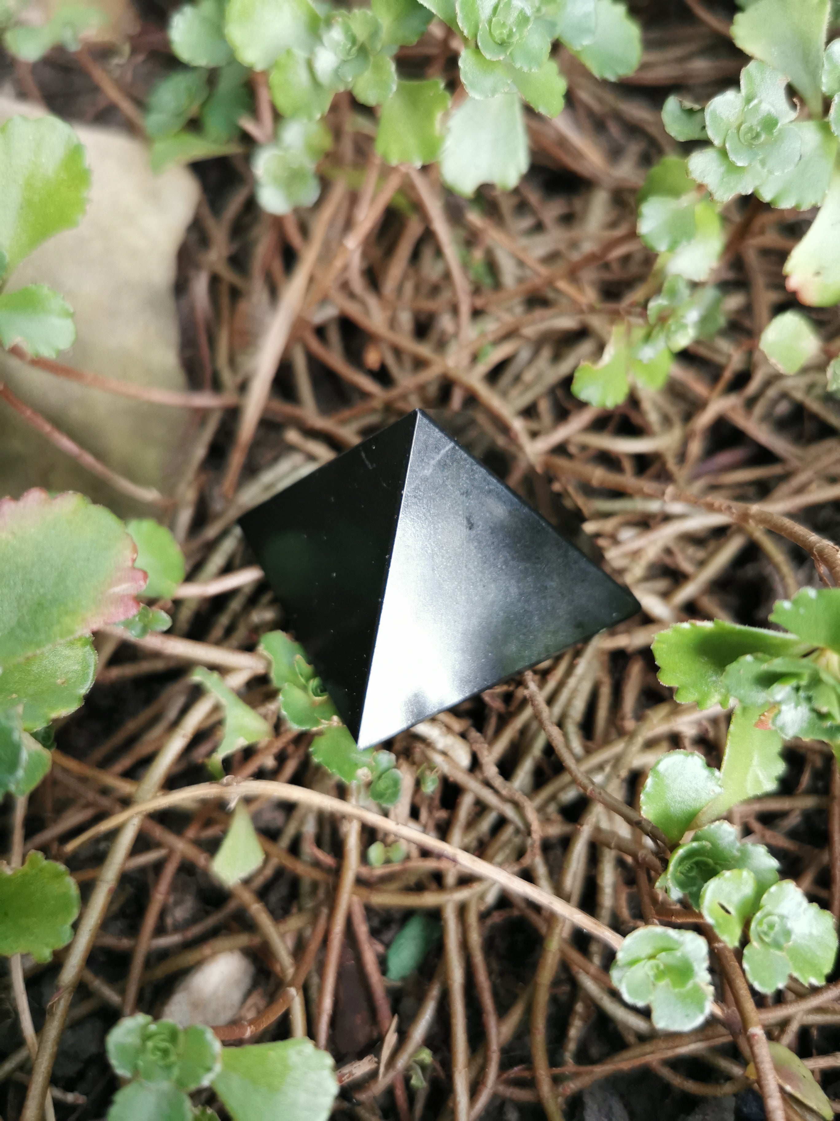 Black Tourmaline Pyramid - 4cm