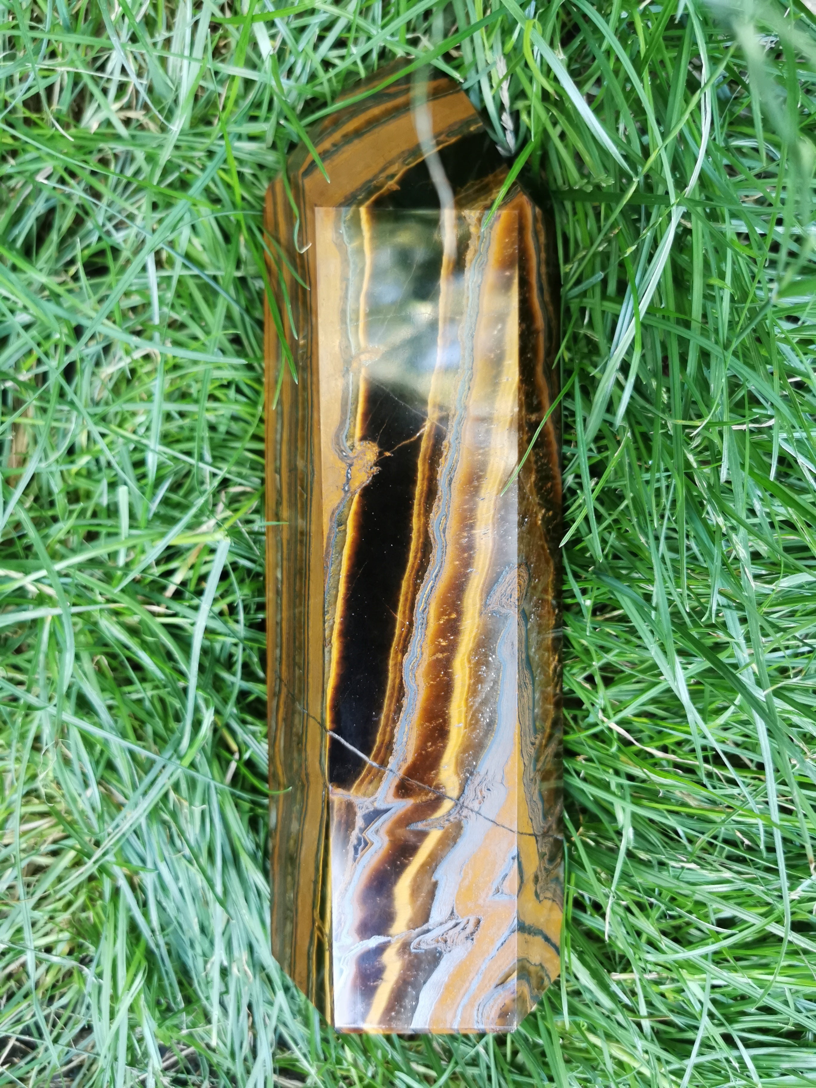 Tiger Iron Polished Point