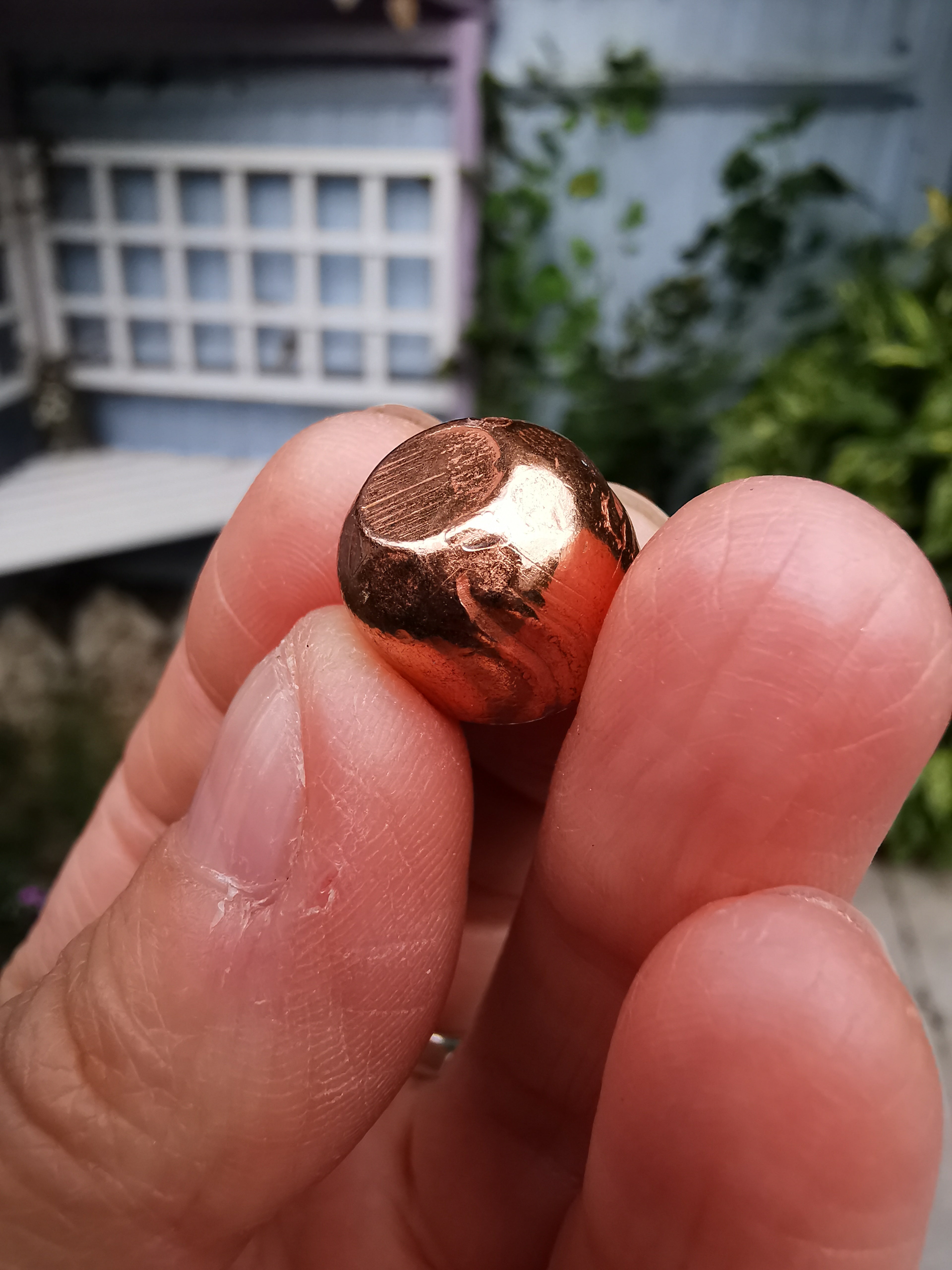 Copper Gridding Sphere - 1.25cm (diameter)