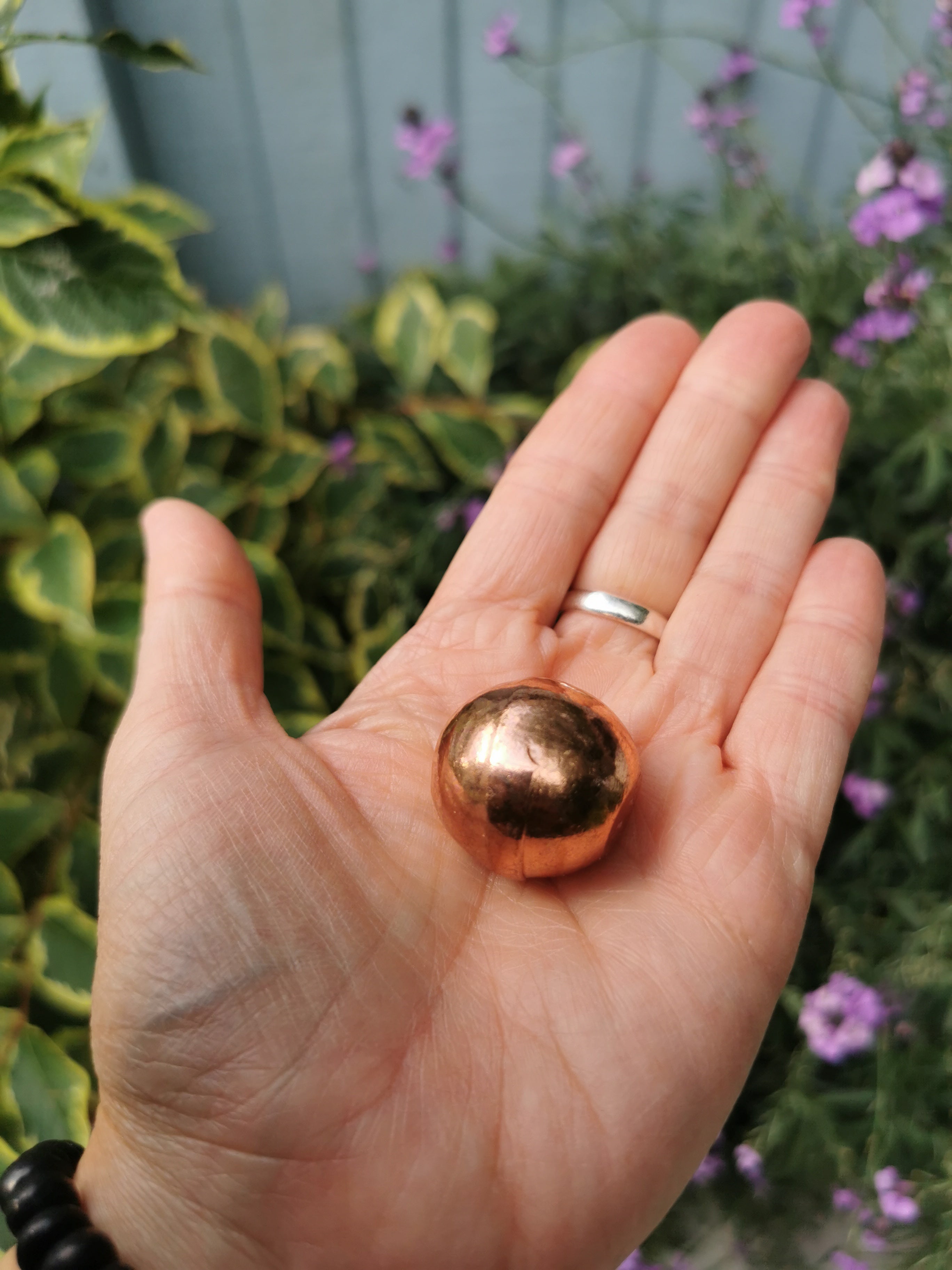 Copper Gridding Sphere - 2.5cm (diameter)