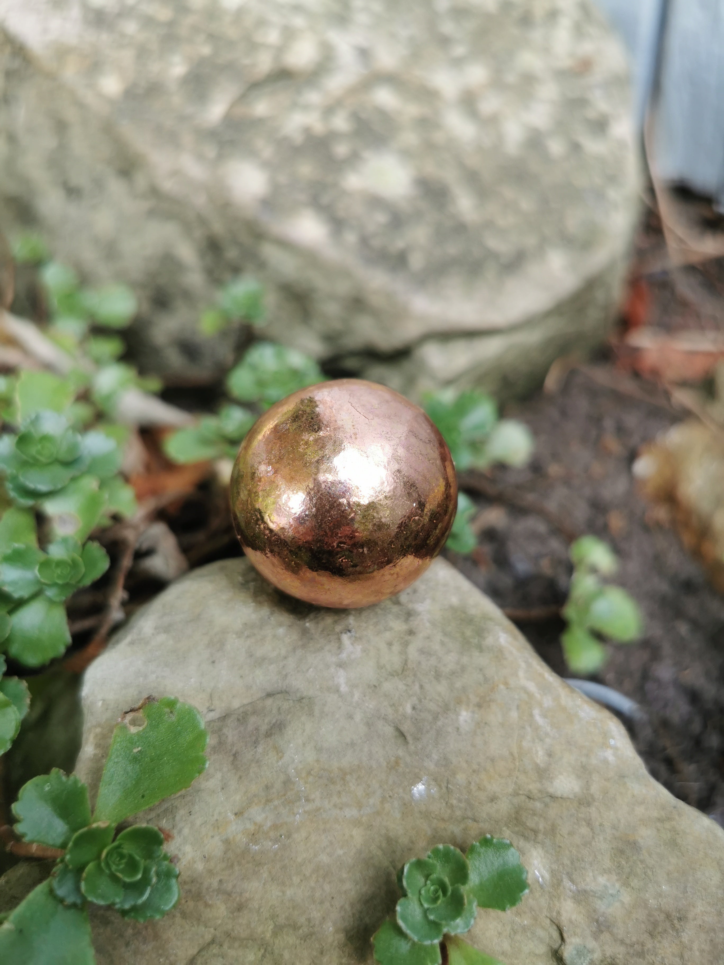 Copper Gridding Sphere - 3cm (diameter)