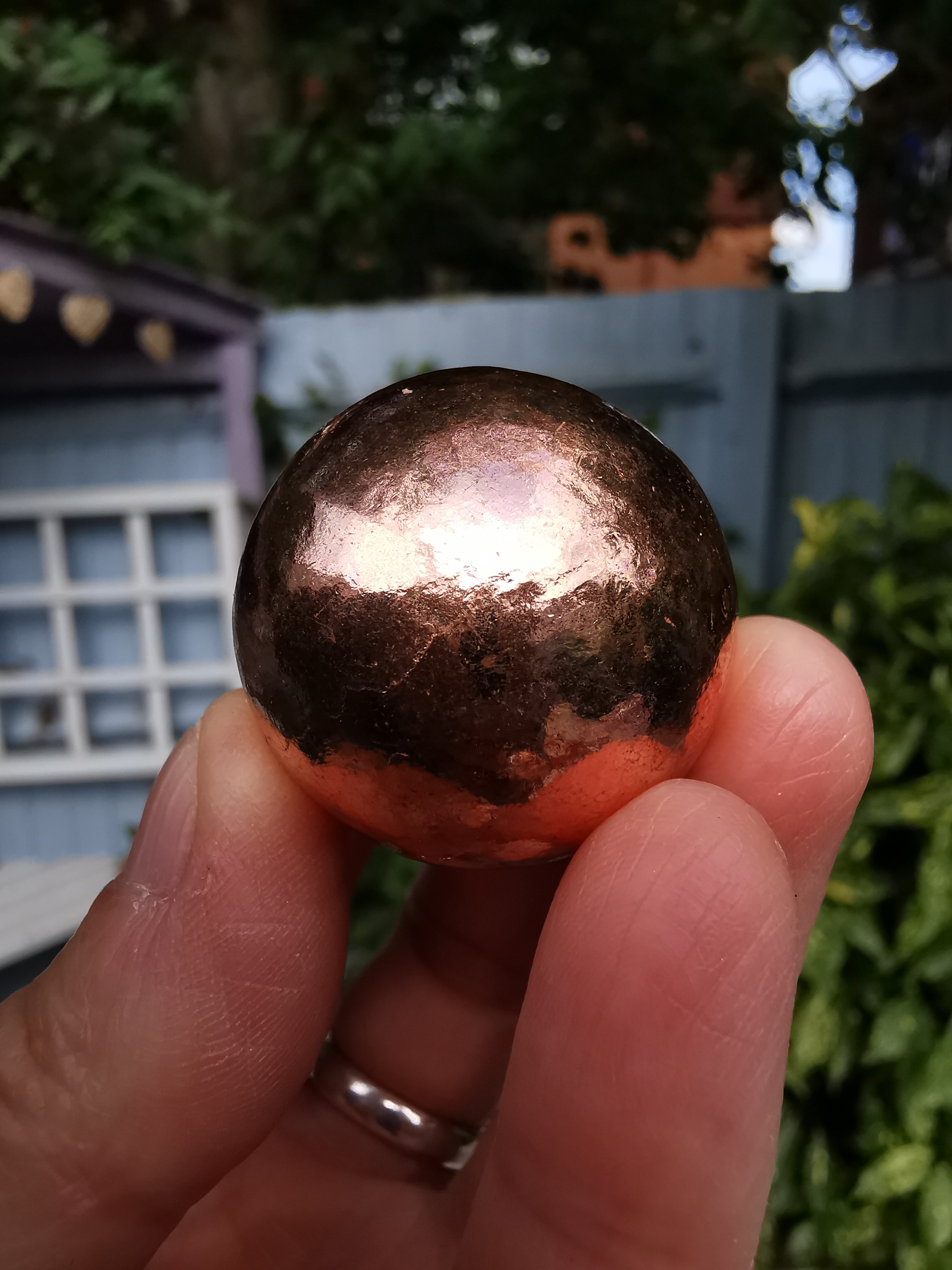 Copper Gridding Sphere - 3cm (diameter)