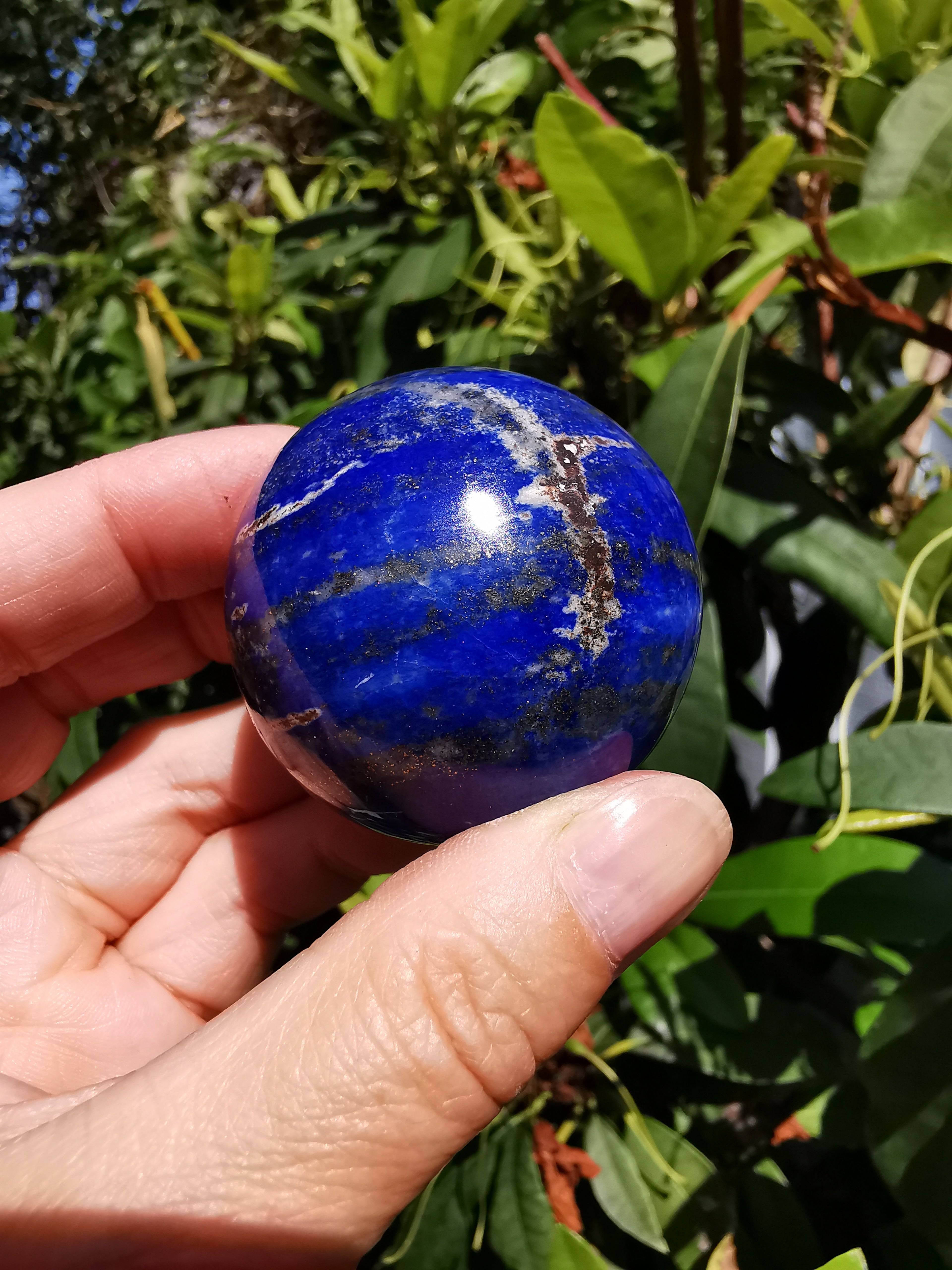 Lapis Lazuli Sphere - 4.3cm (diameter)